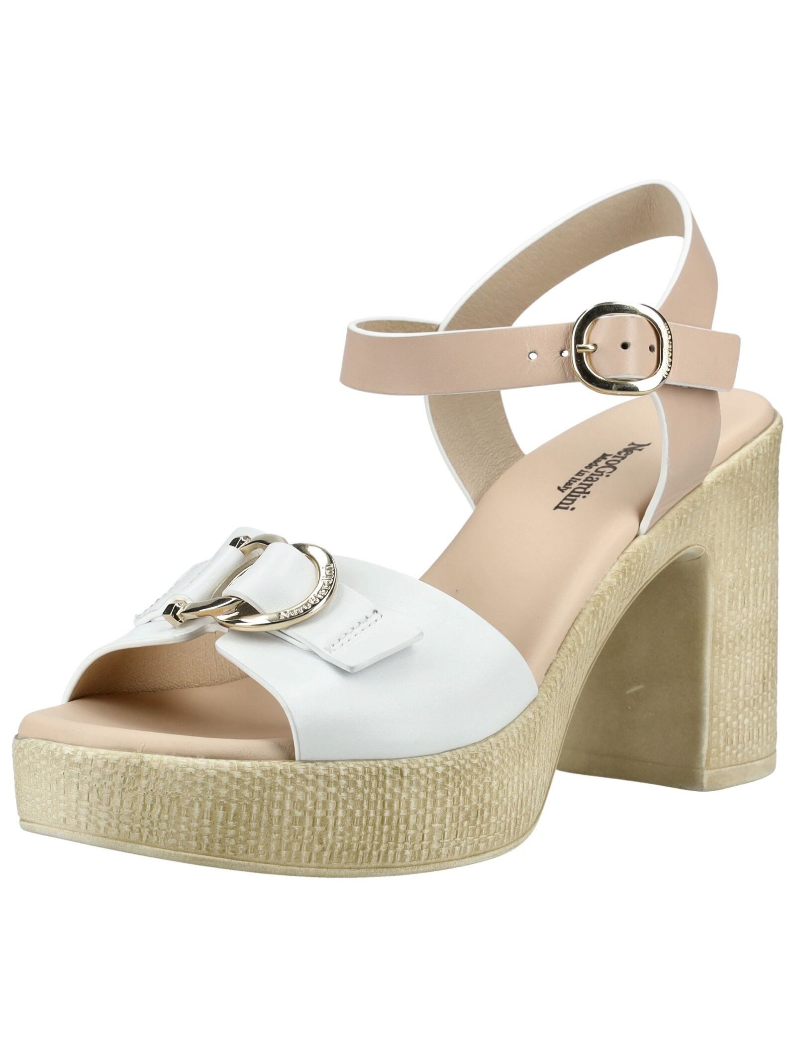 Nero Giardini Sandalen Leder High-Heel-Sandalette