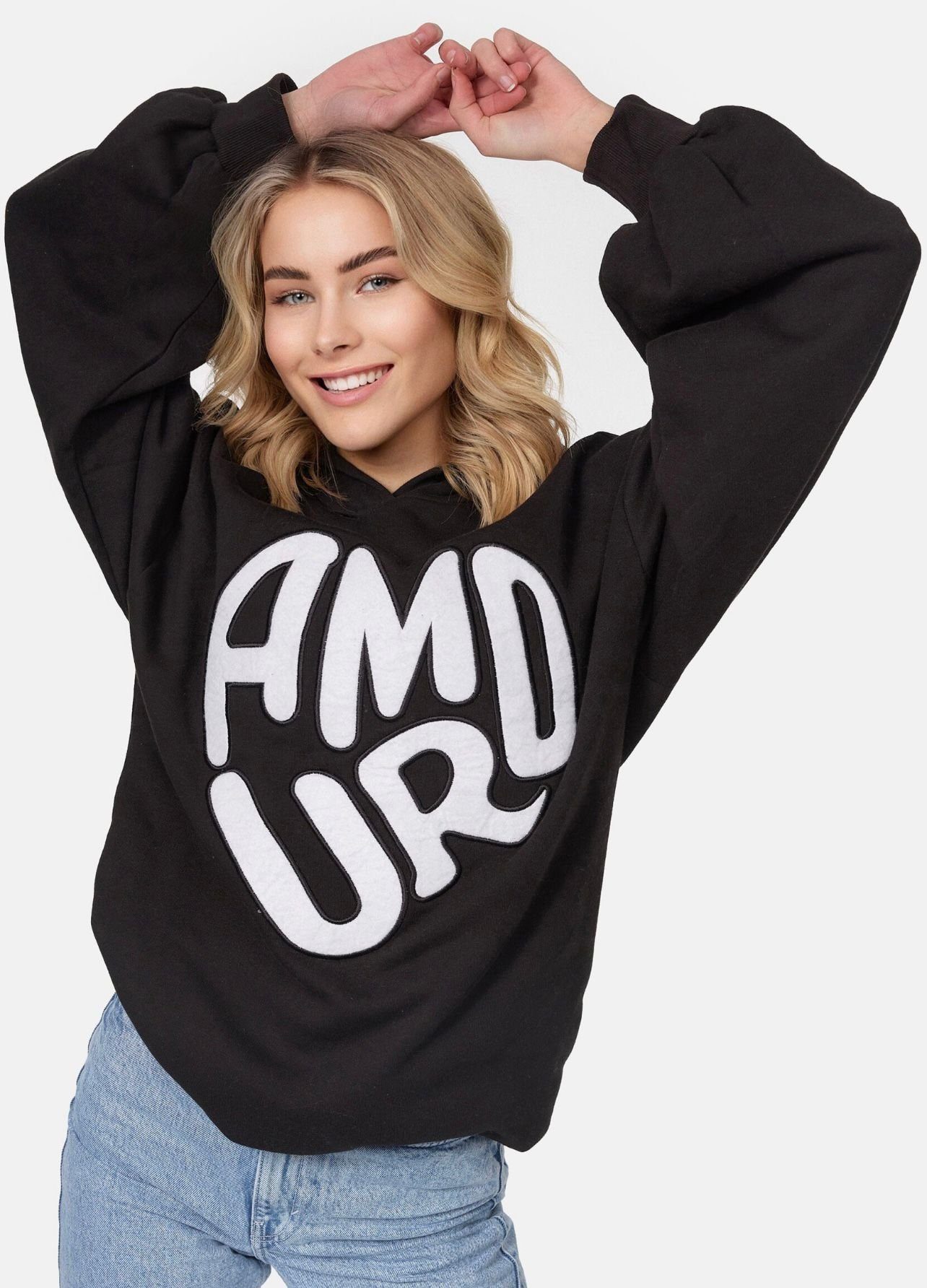 Worldclassca Hoodie Worldclassca Oversized Hoodie "AMOUR" günstig online kaufen