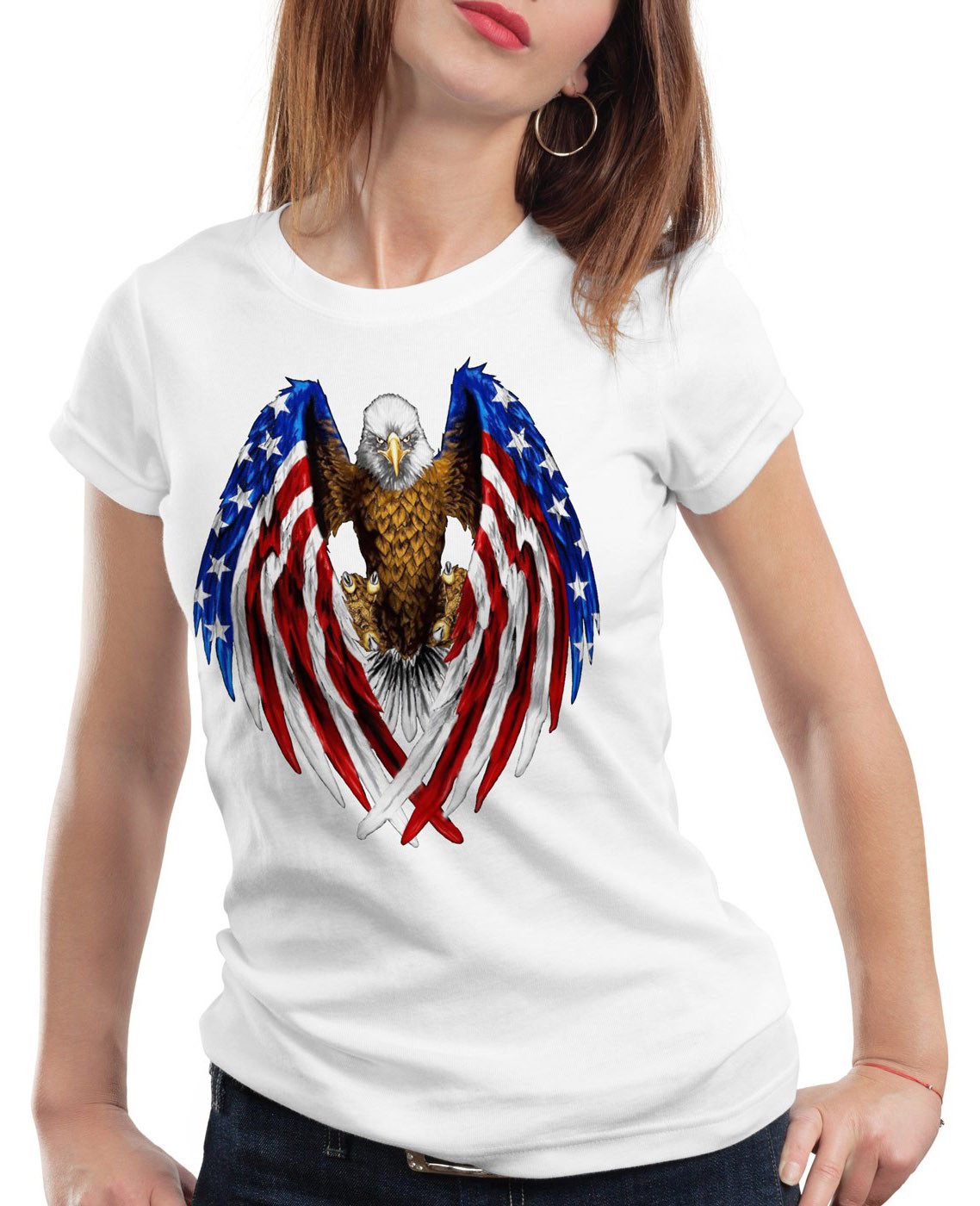 style3 T-Shirt US flagge unites states günstig online kaufen