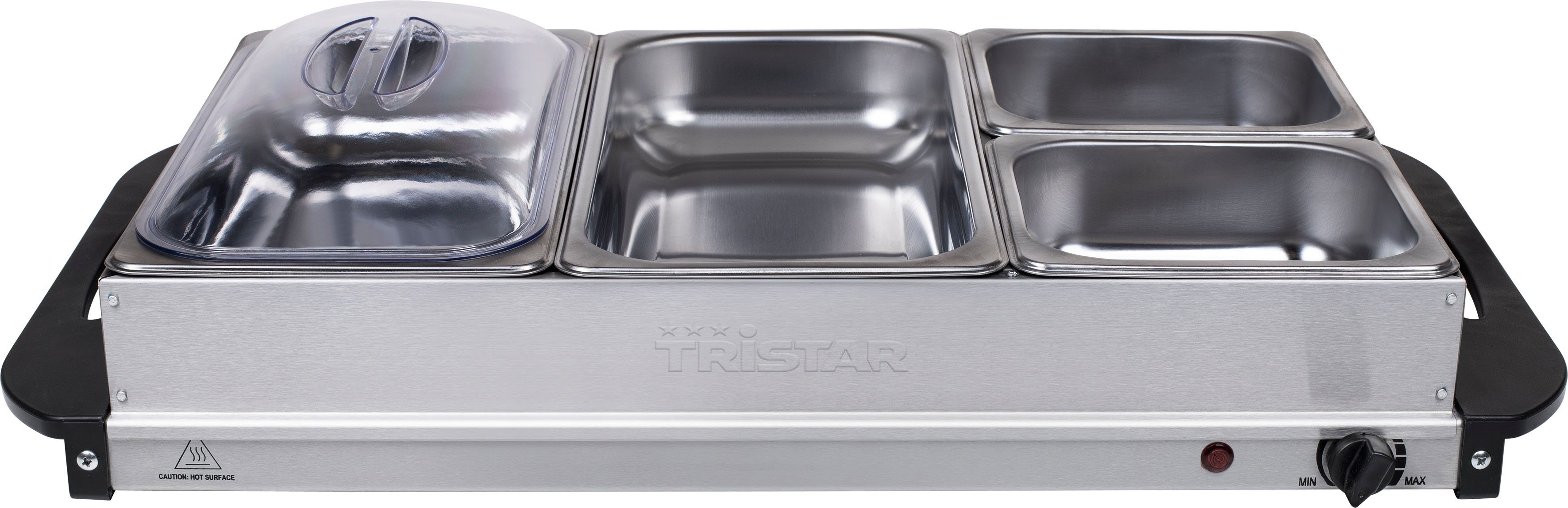 Tristar Warmhalteplatte BP6285 Buffetwärmer und Heizplatte