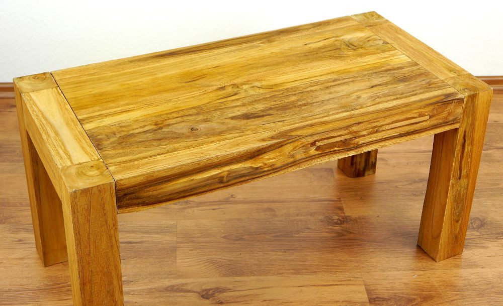 livasia Couchtisch Sofatisch aus Java - 40x80x40cm - Teakholz, Handarbeit