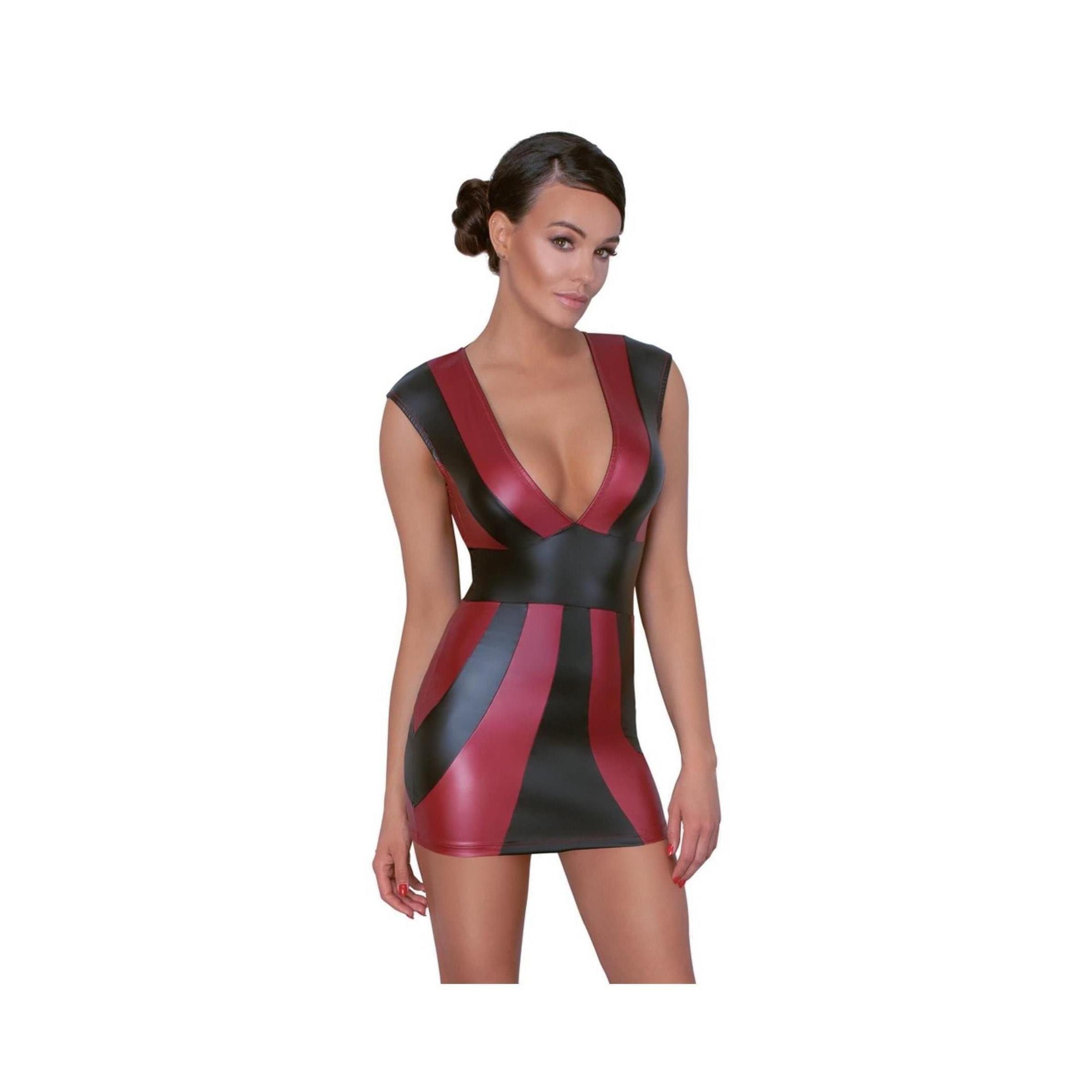 Cottelli PARTY Minikleid Cottelli PARTY - Kleid rot/schwarz - (L,M,S,XL) günstig online kaufen