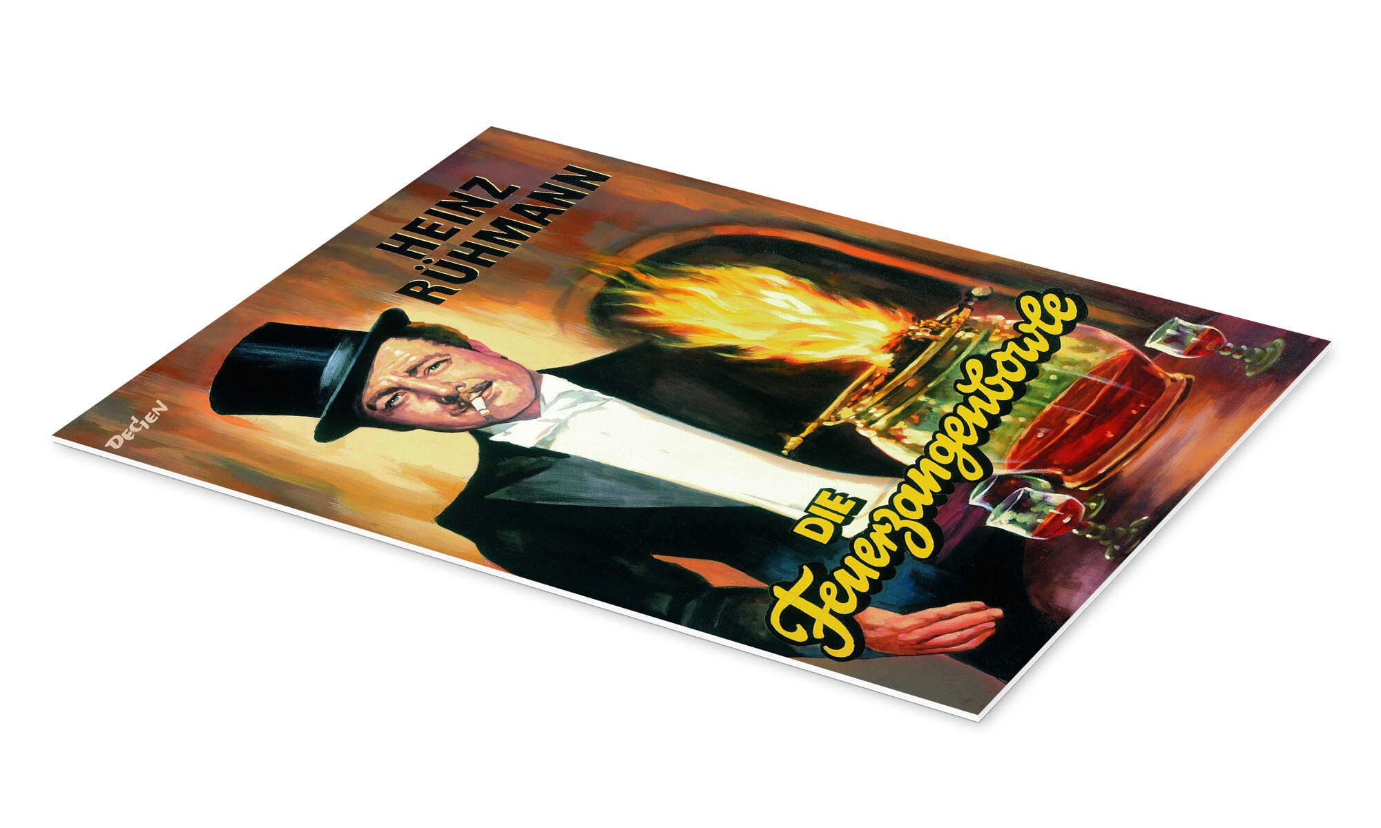 Posterlounge Wandbild Die Feuerzangenbowle, Vintage Entertainment günstig online kaufen