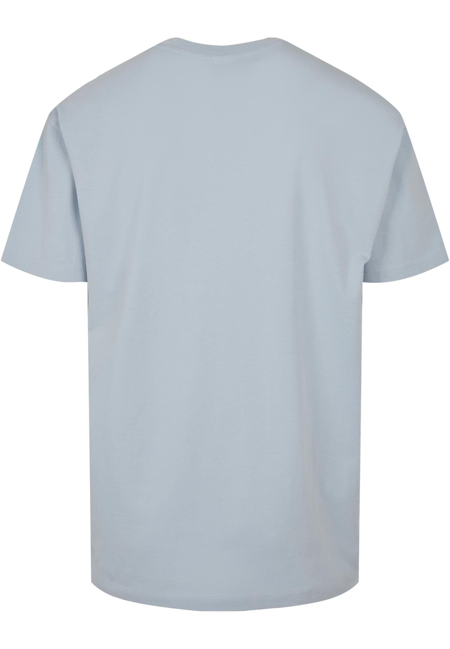 Tee URBAN CLASSICS (1-tlg) Basic summerblue T-Shirt Organic Herren