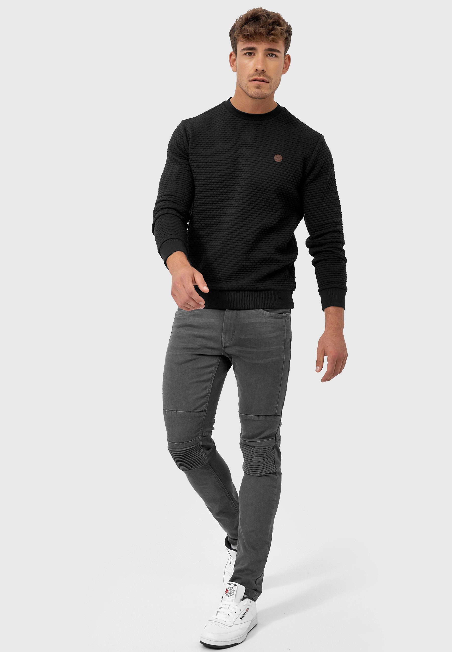 Indicode Sweater Herren Dash Sweatshirt Herrenpulli (Pullover)