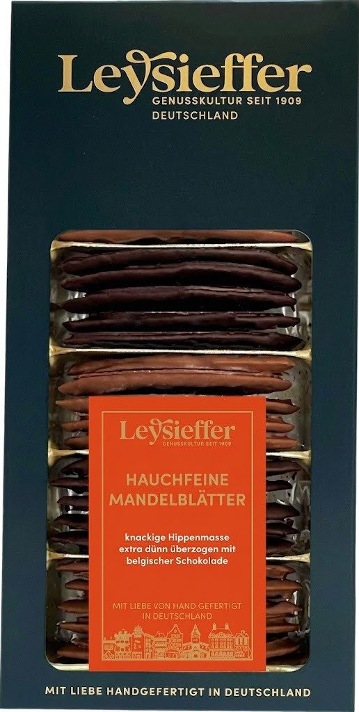 Leysieffer Schokolade Mandelblätter, 1 x