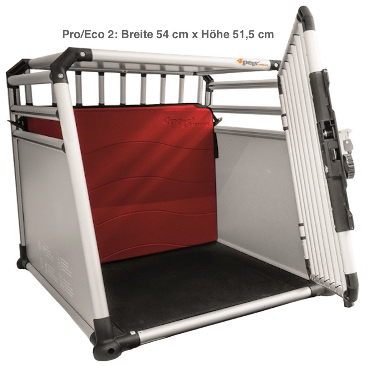 4pets Hunde-Transportbox Sicherheitskissen für Hundebox Pro/Eco 1-4