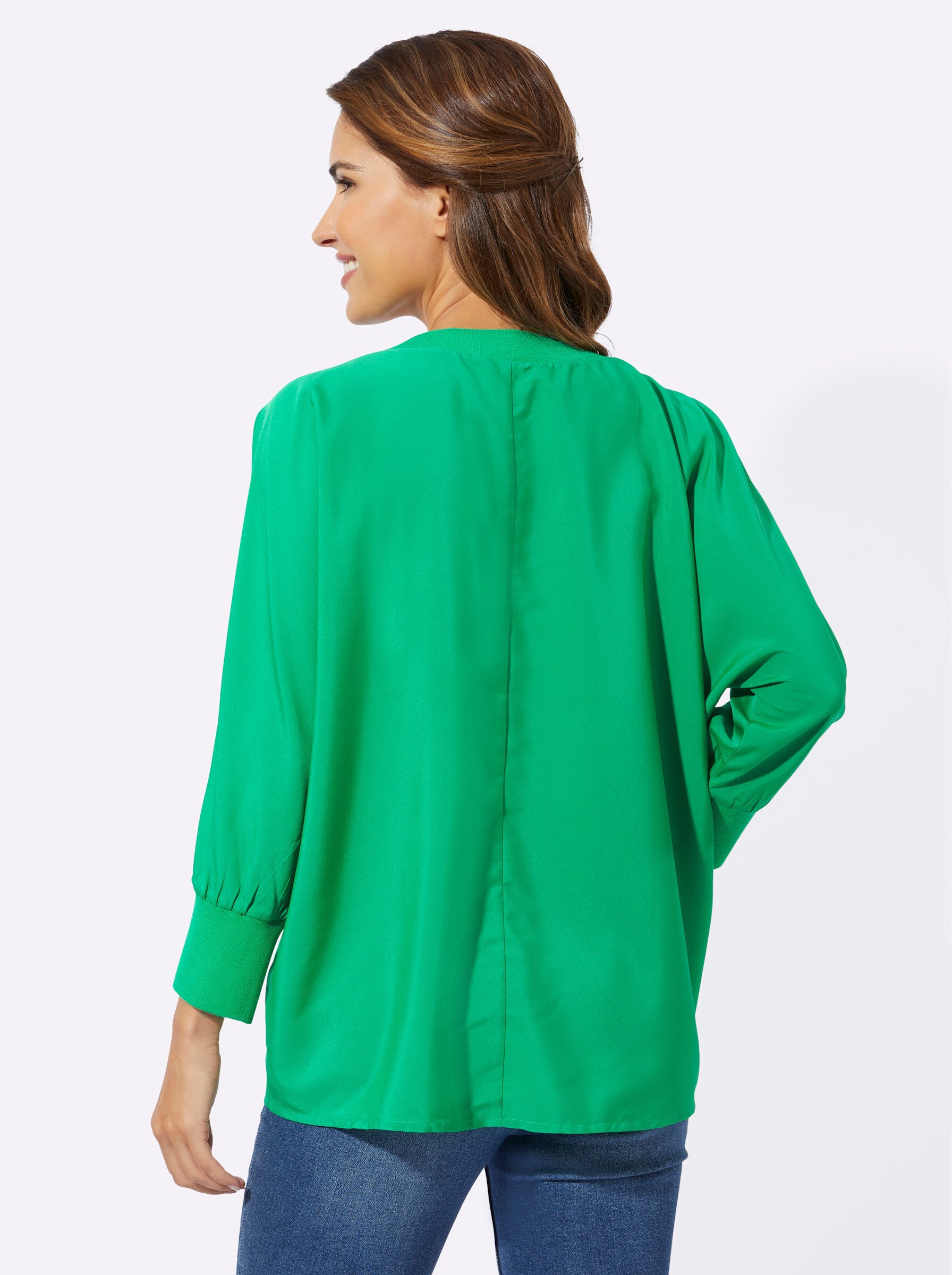 Sieh an! Klassische Bluse Schlupfbluse günstig online kaufen