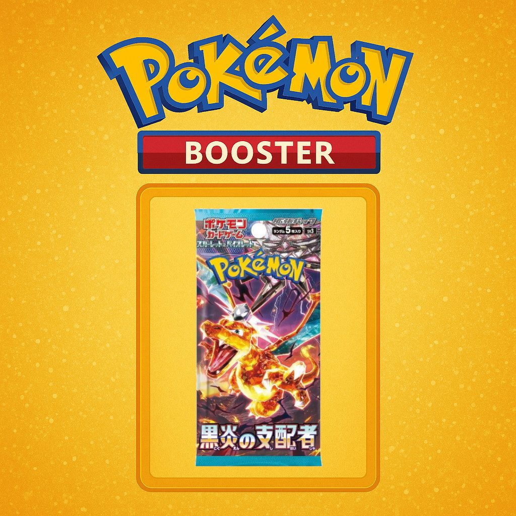 POKÉMON Sammelkarte Einzelbooster - Japanisch - Zufällige Auswahl