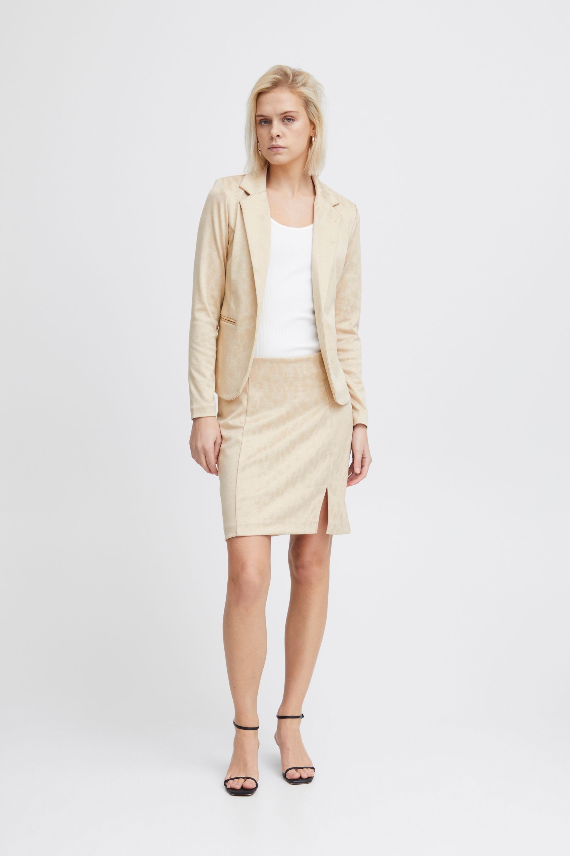 Ichi Jackenblazer IHKATE LEOPARD JACQUARD BL günstig online kaufen