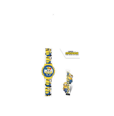 Minions Digitaluhr Minions Kinderuhr Armbanduhr Digital Unisex Watch ca. 22 cm NEU