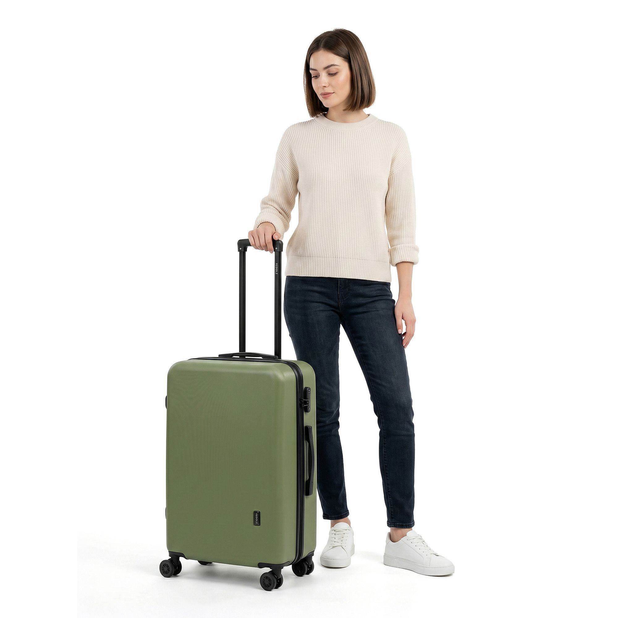 Redolz Hartschalen-Trolley Essentials 09, 4 Rollen, ABS