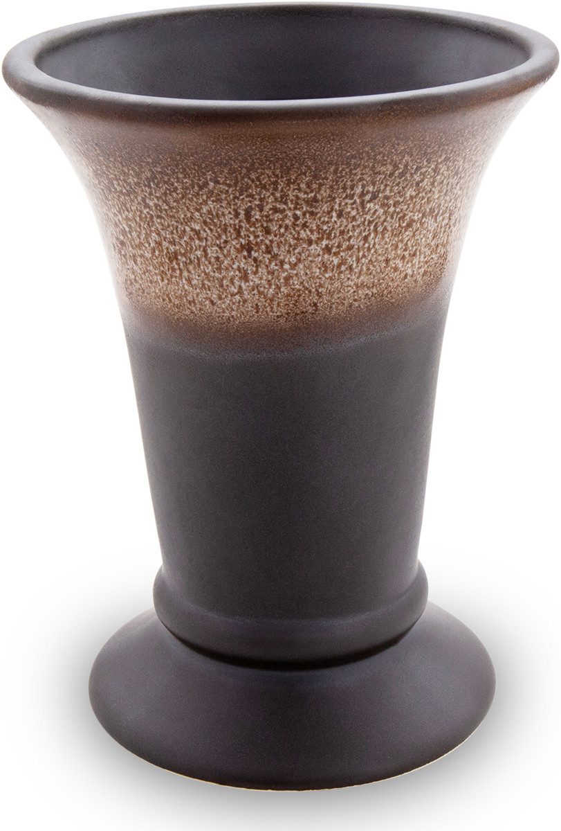 Bunzlauer Keramik Tischvase Bunzlauer Keramik 500ml Vase „Johanna“ 15,6 cm Blumenvase Dekor ZACIEK