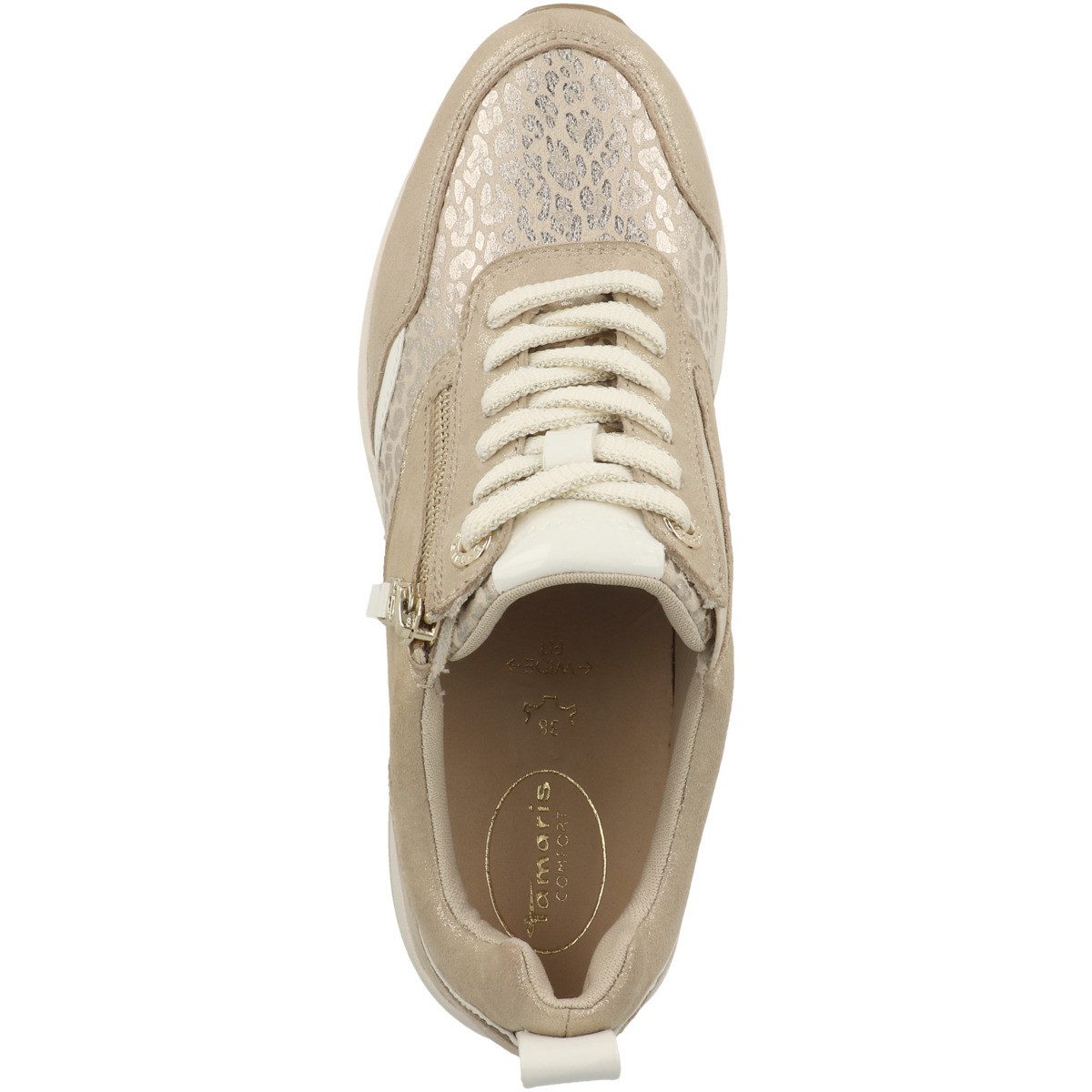 Tamaris 8-83714-43 Damen Sneaker Turnschuhe, Sportschuhe, Freizeitschuhe, Halbschuhe, Schnürschuhe