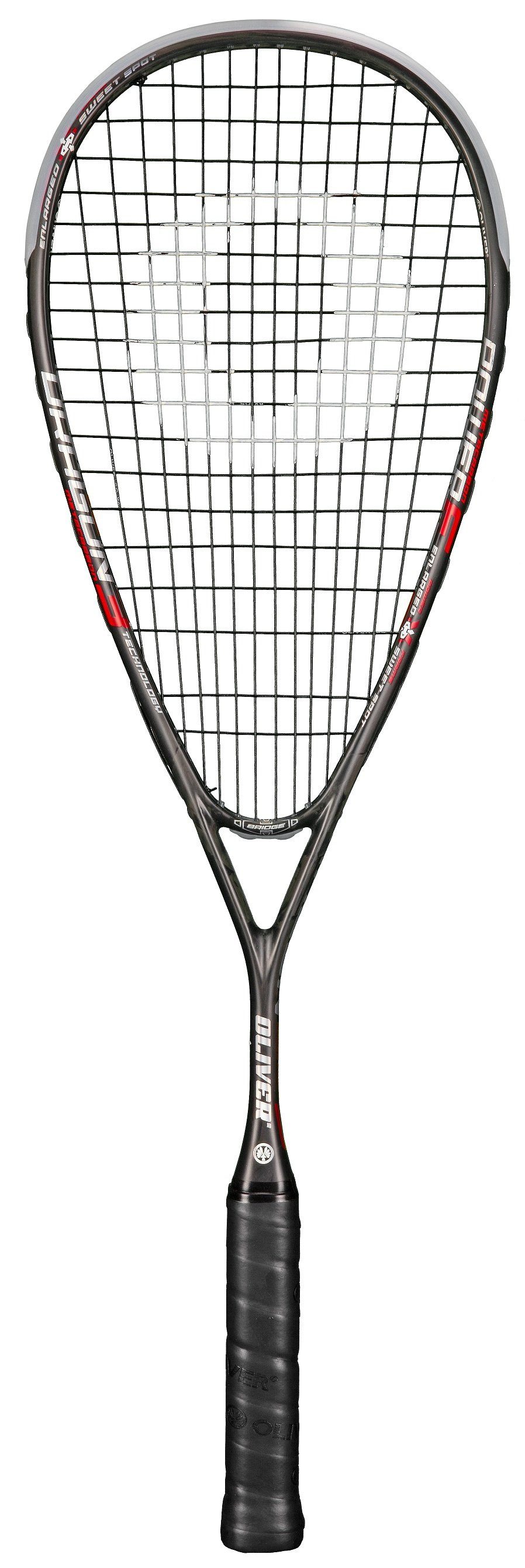 Oliver Squashschläger Dragon 3 (110g/ausgewogen/Kontrolle) - besaitet