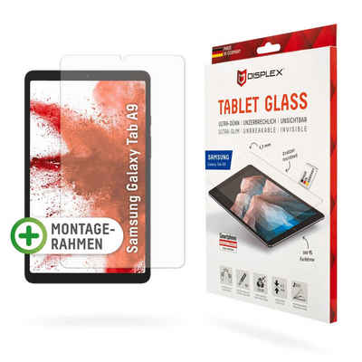 Displex Tablet Glass für Samsung Galaxy Tab A9, Displayschutzglas, Bildschirmschutz, Schutzglas, Splitterschutz, kratzfest