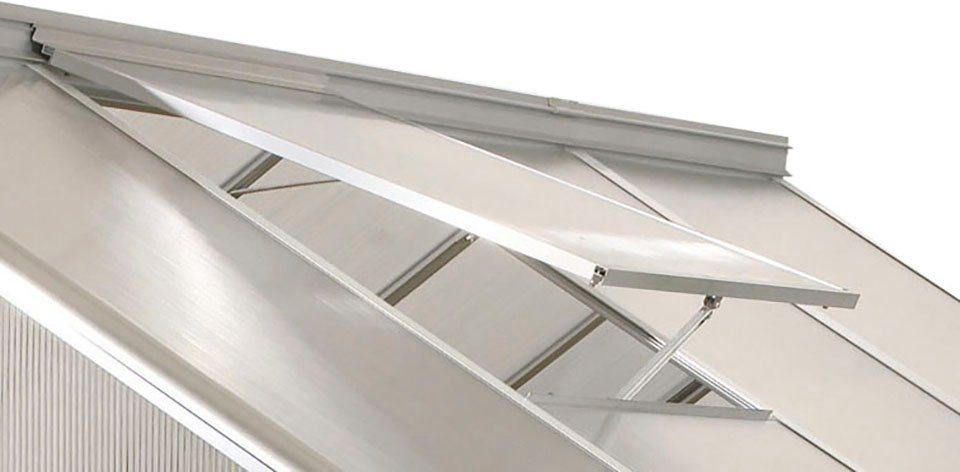 Vitavia Fenster Geeignet für: Eos, Gewächshaus-Fensterrahmen aus Aluminium, ohne Fensterscheibe