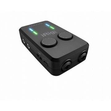 IK Multimedia Digitales Aufnahmegerät (iRig Pro DUO I/O - USB Audio Interface)