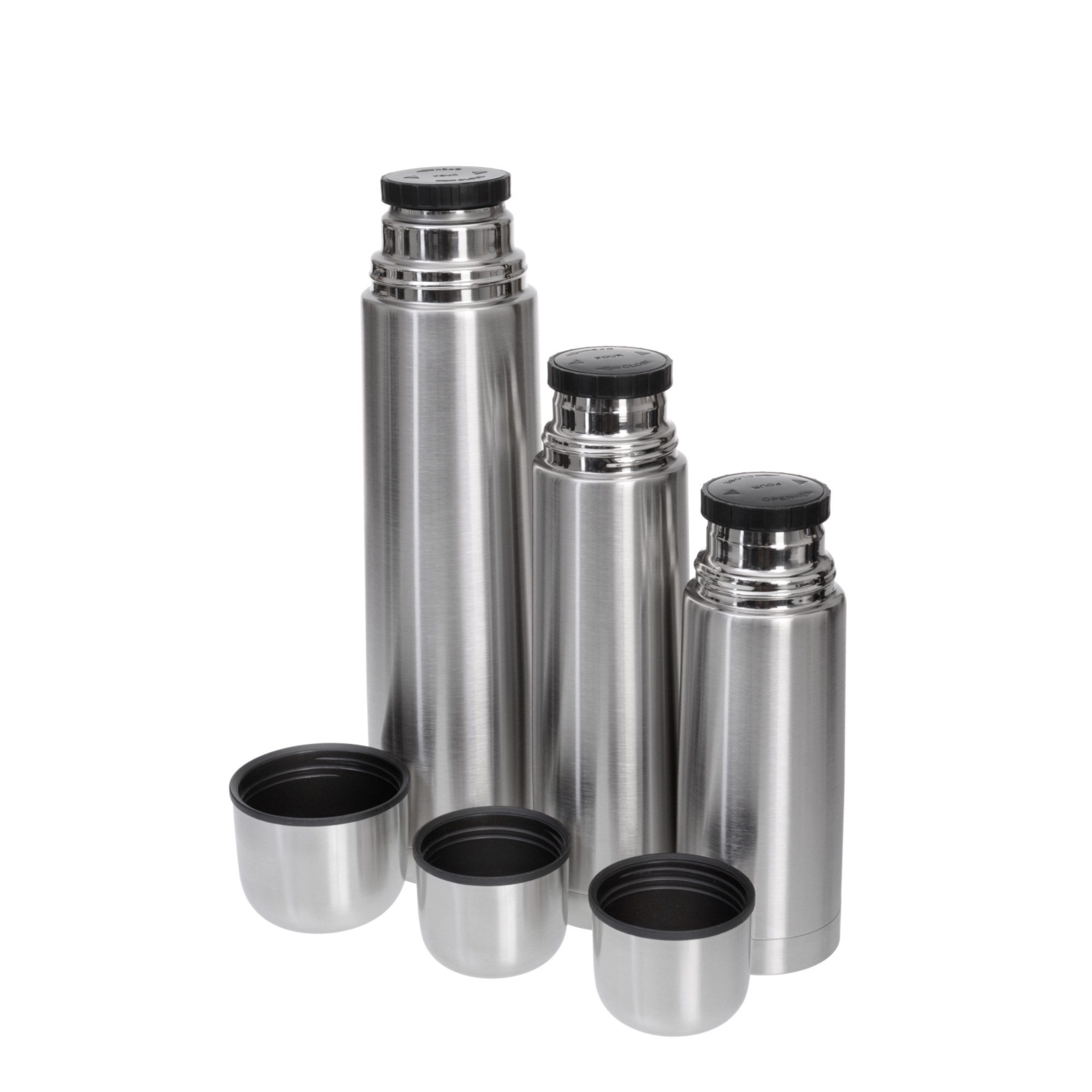 Isolierflasche GRÄWE Isolierflaschen-Set 3-teilig