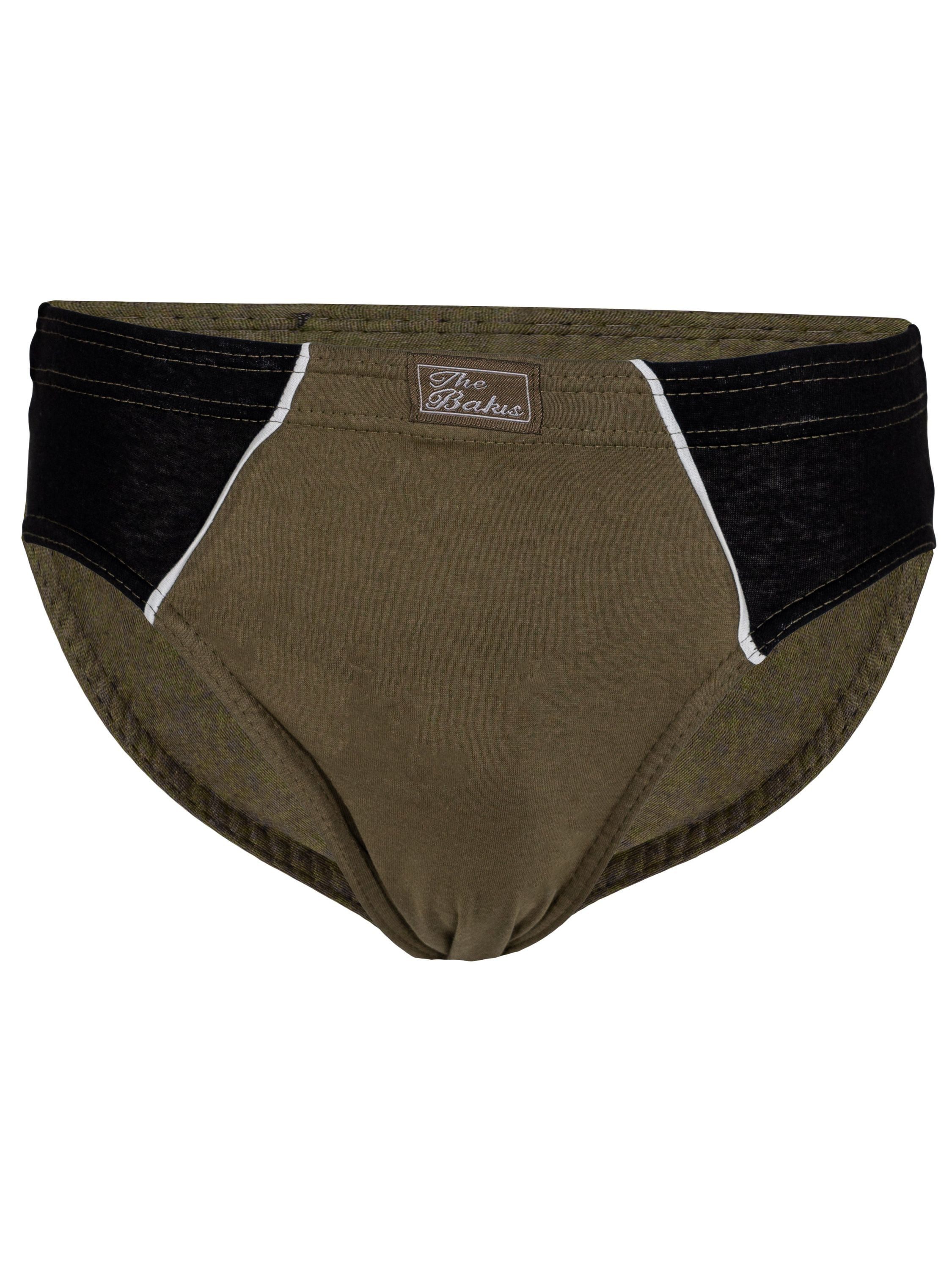TEXEMP Slip 3er Pack Herren Slip Baumwolle Unterhose Sportslip Schlüpfer Basic (3-St) 100% Baumwolle - Luftdurchlässig