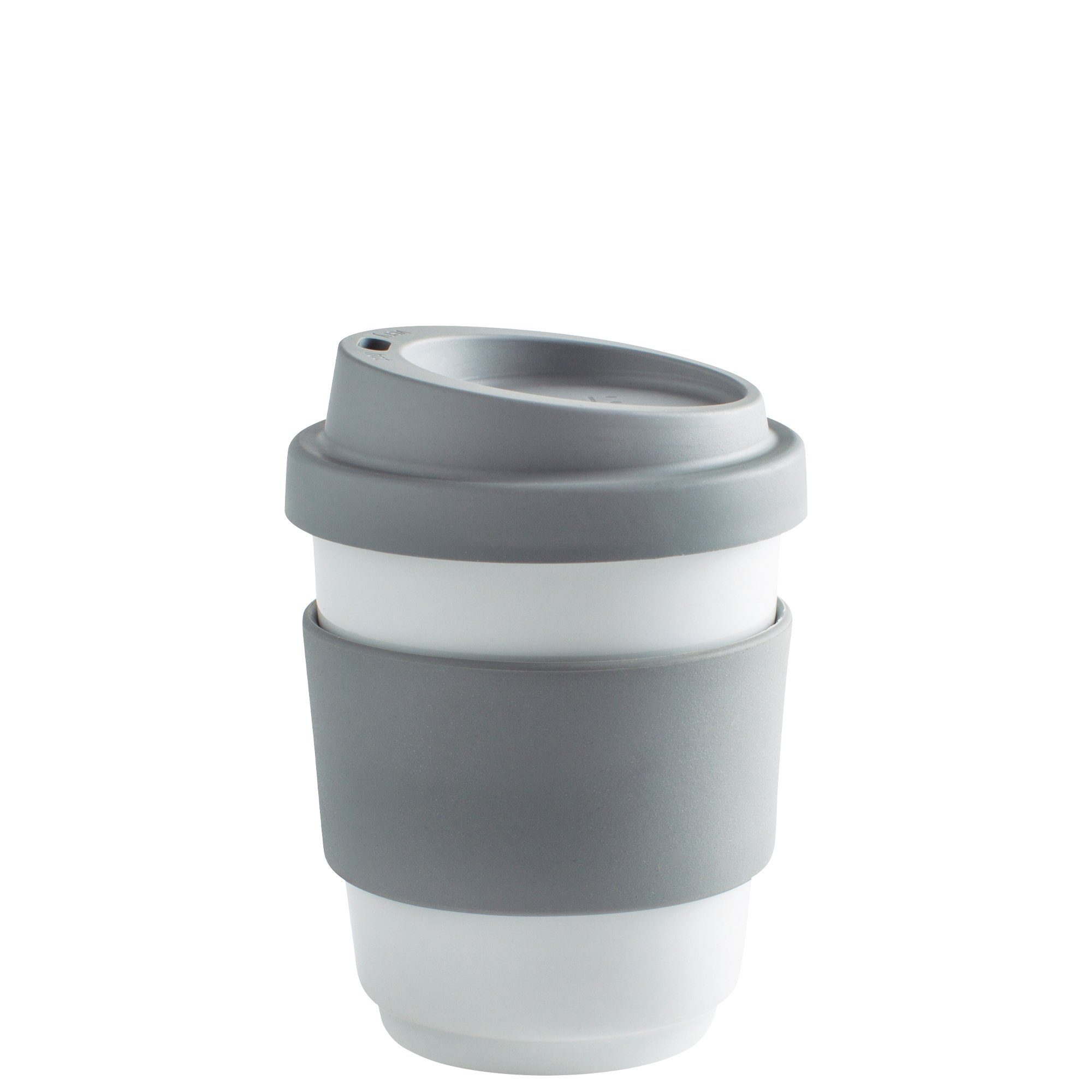 KAHLA Coffee-to-go-Becher Fillit Becher + Trinkdeckel, 1-tlg., Porzellan, Made in Germany
