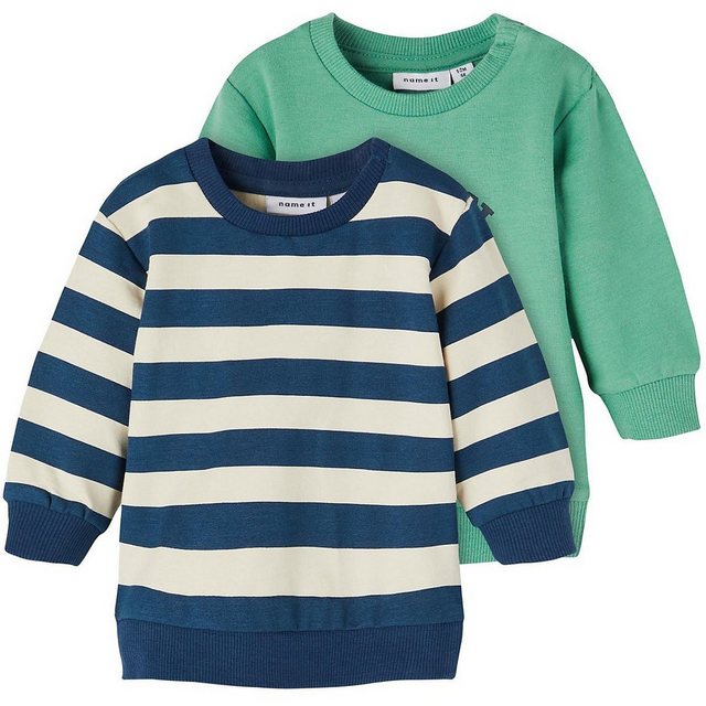 Name It Sweatshirt »Baby Sweatshirt NBMBJARNE Doppelpack für Jungen,«  - Onlineshop Otto