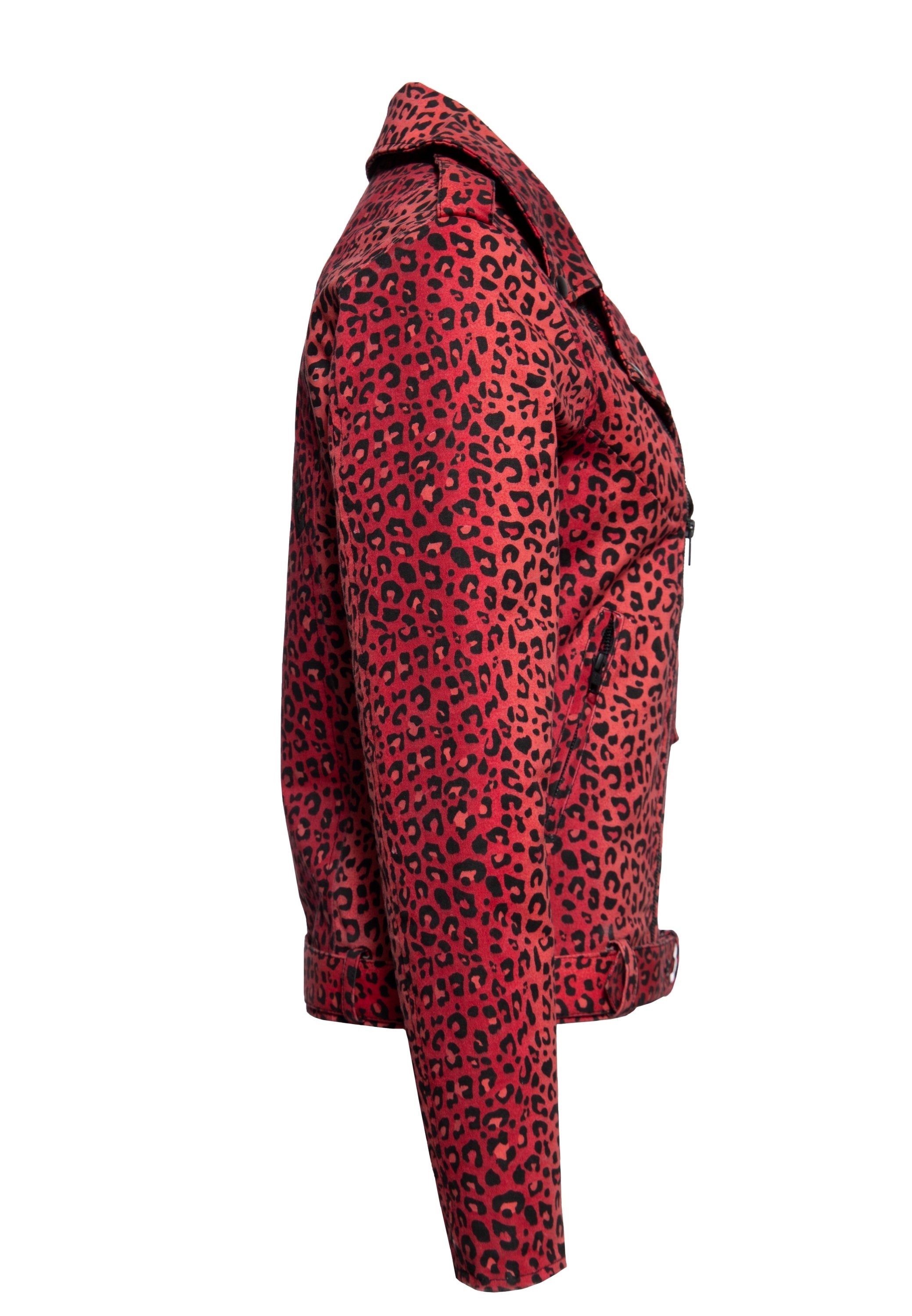 QueenKerosin Collegejacke Motor Queen Service (1-St) Leo-Allover-Print