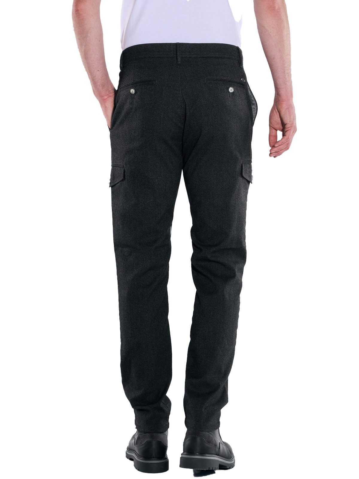 Engbers Cargohose Herren Cargo-Hose regular, Anthrazit günstig online kaufen