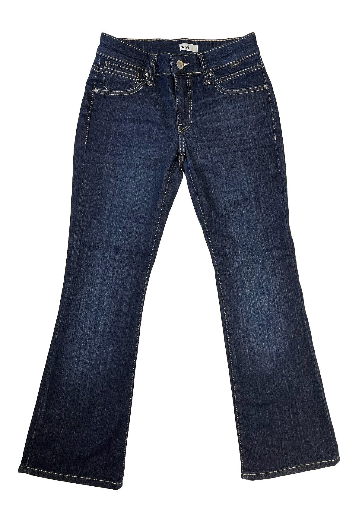 Mavi Schlagjeans Flared Denim Schlaghose Mid günstig online kaufen
