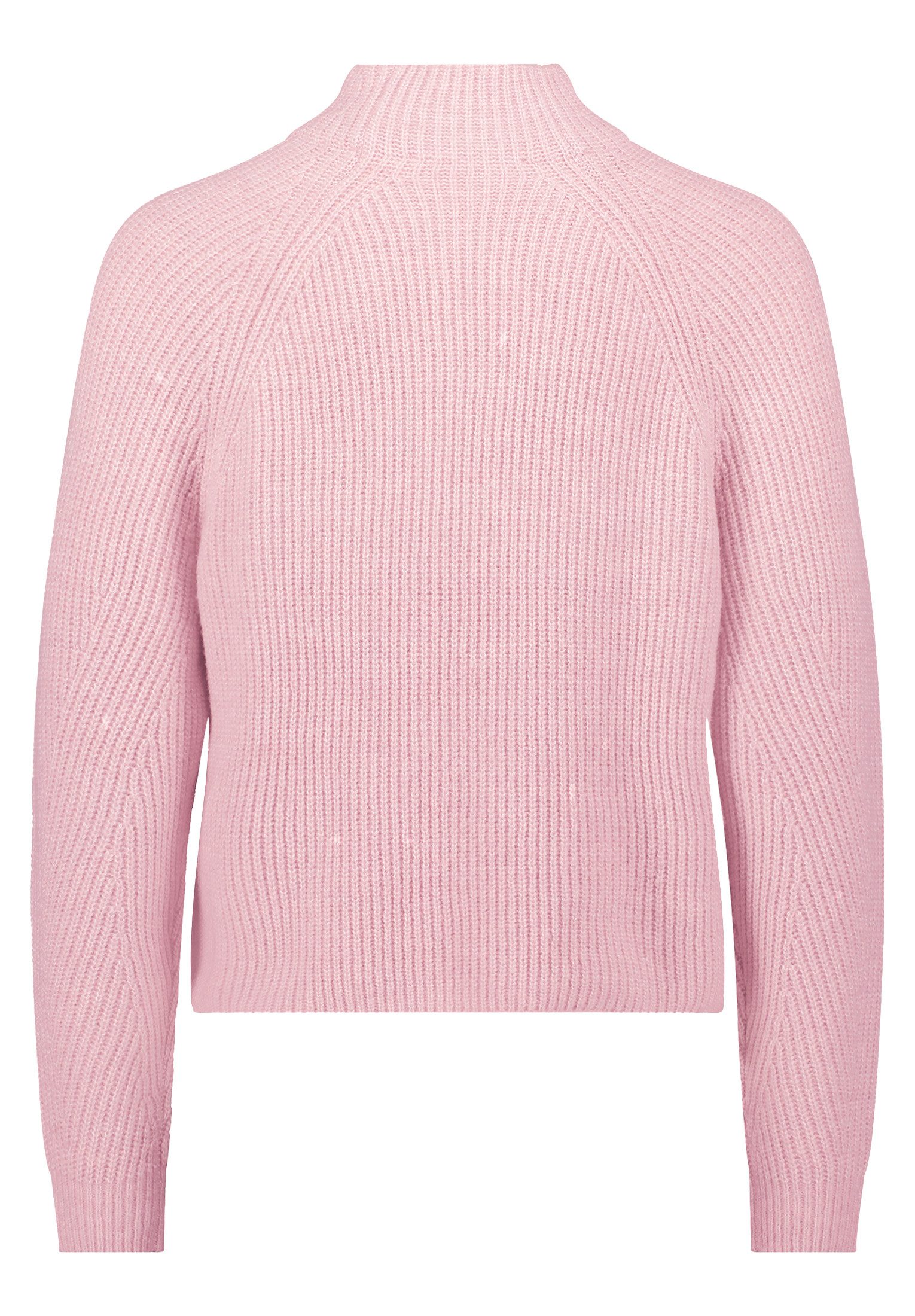 Betty&Co Strickpullover Damen mit hohem Kragen (1-tlg) Kragen