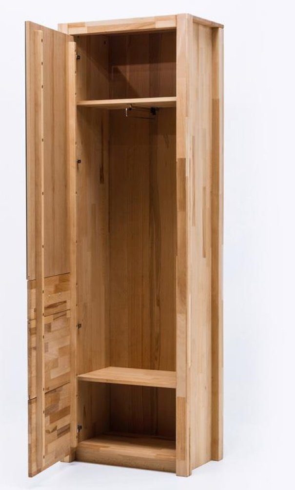 bv-vertrieb Garderobenschrank Garderobenschrank Dielen-Schrank Flurschrank Wildeiche geölt - (4059)