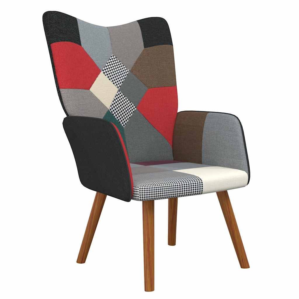 vidaXL Relaxsessel, Relaxsessel Patchwork Stoff