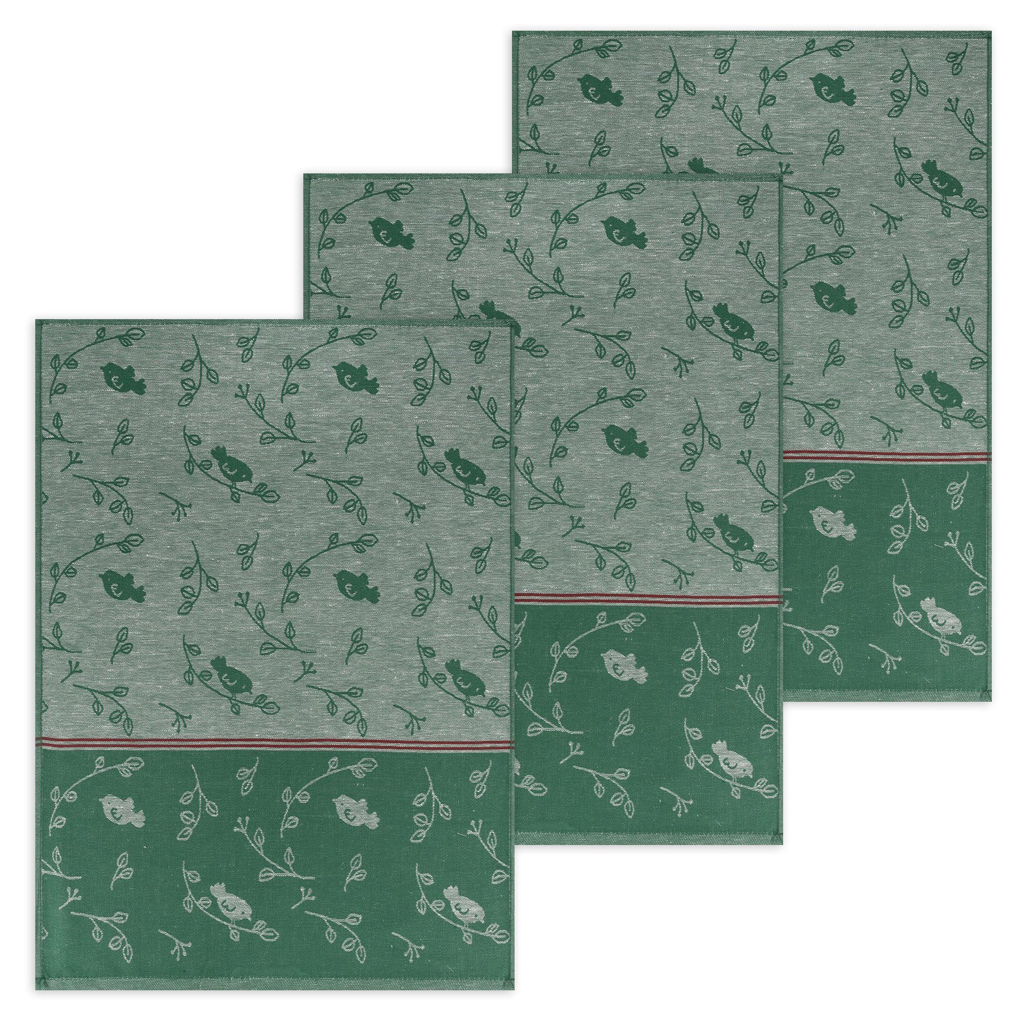 Kracht Geschirrtuch Piepmatz, (Set, 3-tlg., Set), günstig online kaufen