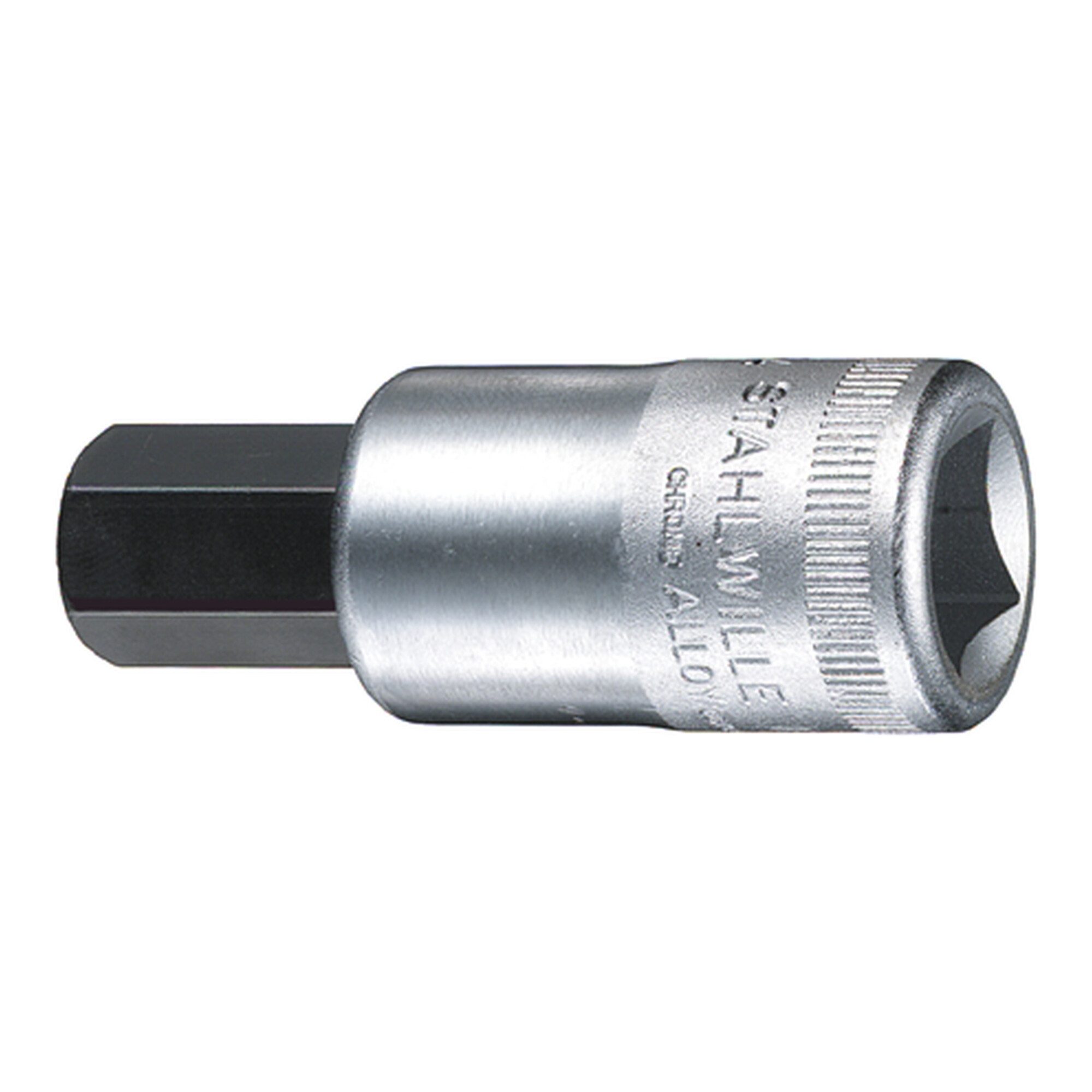Stahlwille Steckschlüssel Stahlwille 1/2" (12,5mm) Schraubendrehereinsatz 5mm L.60mm