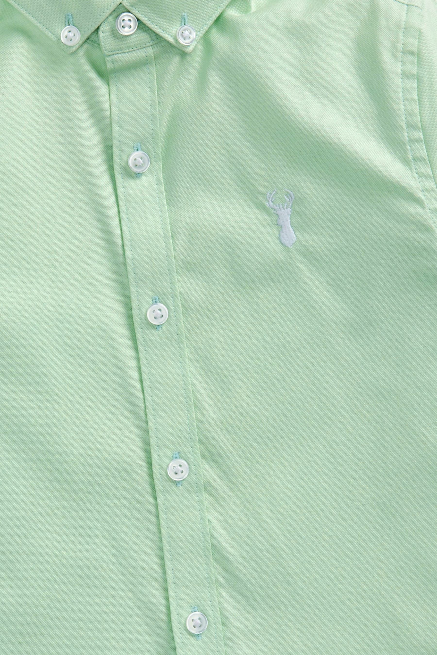 Mint Green Oxfordhemd (1-tlg) Next Kurzarmhemd