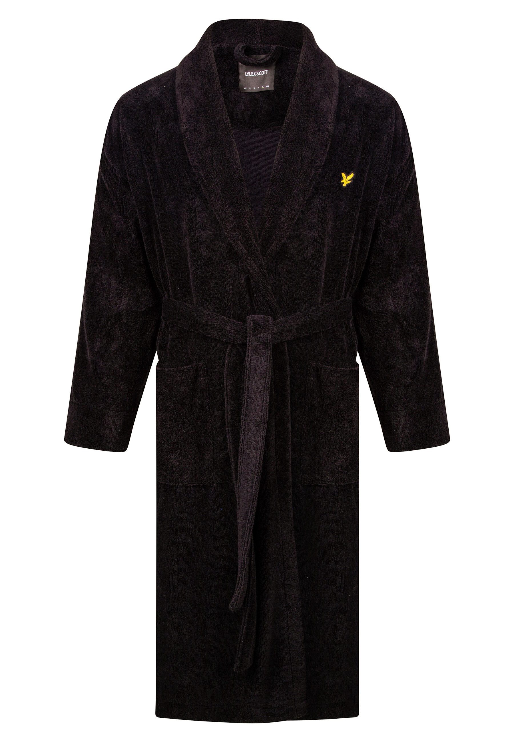 Lyle & Scott Bademantel Bademantel Lucas Morgenmantel, normale Länge, Baumw günstig online kaufen