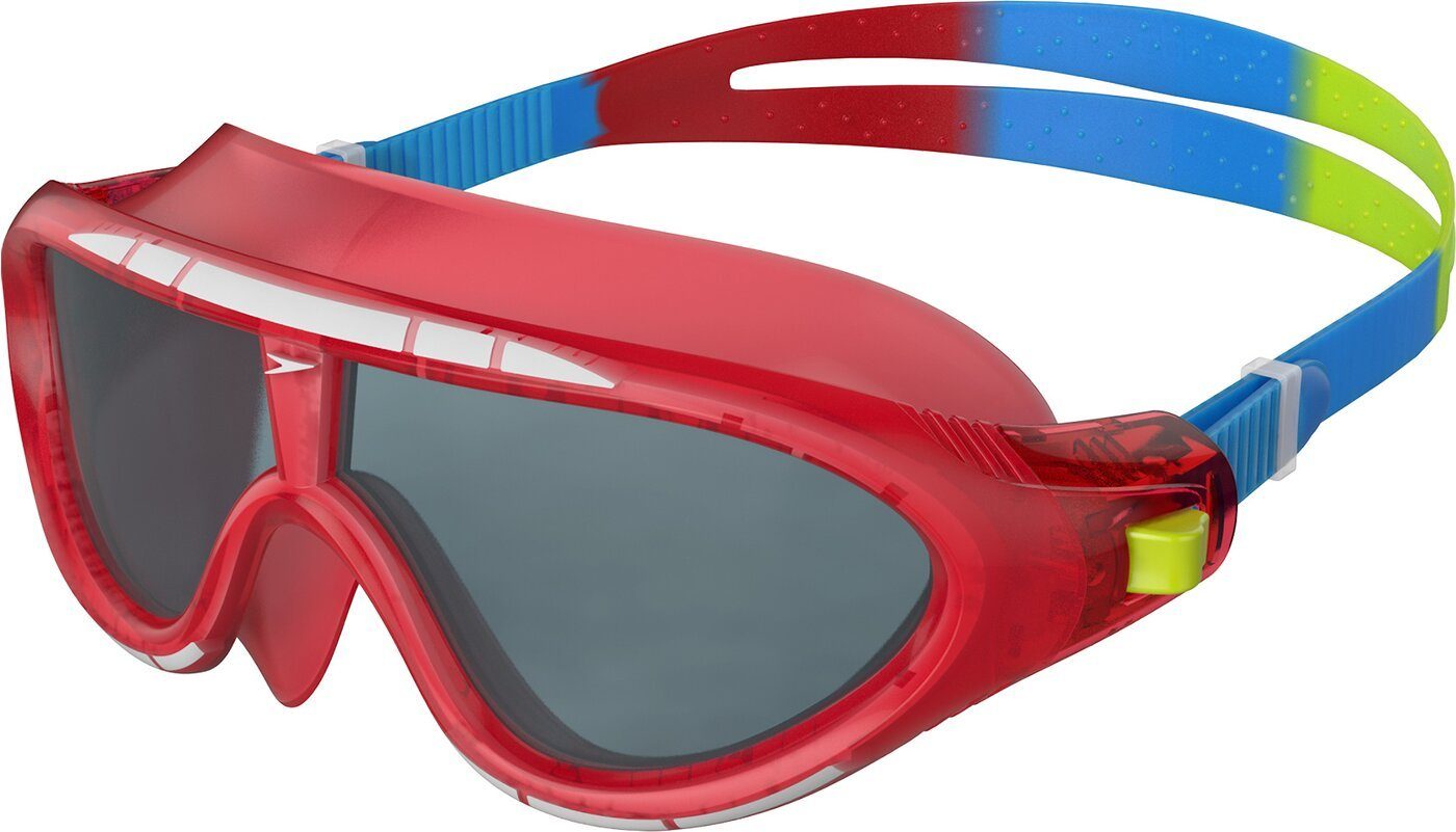 Speedo Schwimmbrille RIFT GOG JU RED/SMOKE LAVA RED/JAPAN BLUE/SMOKE