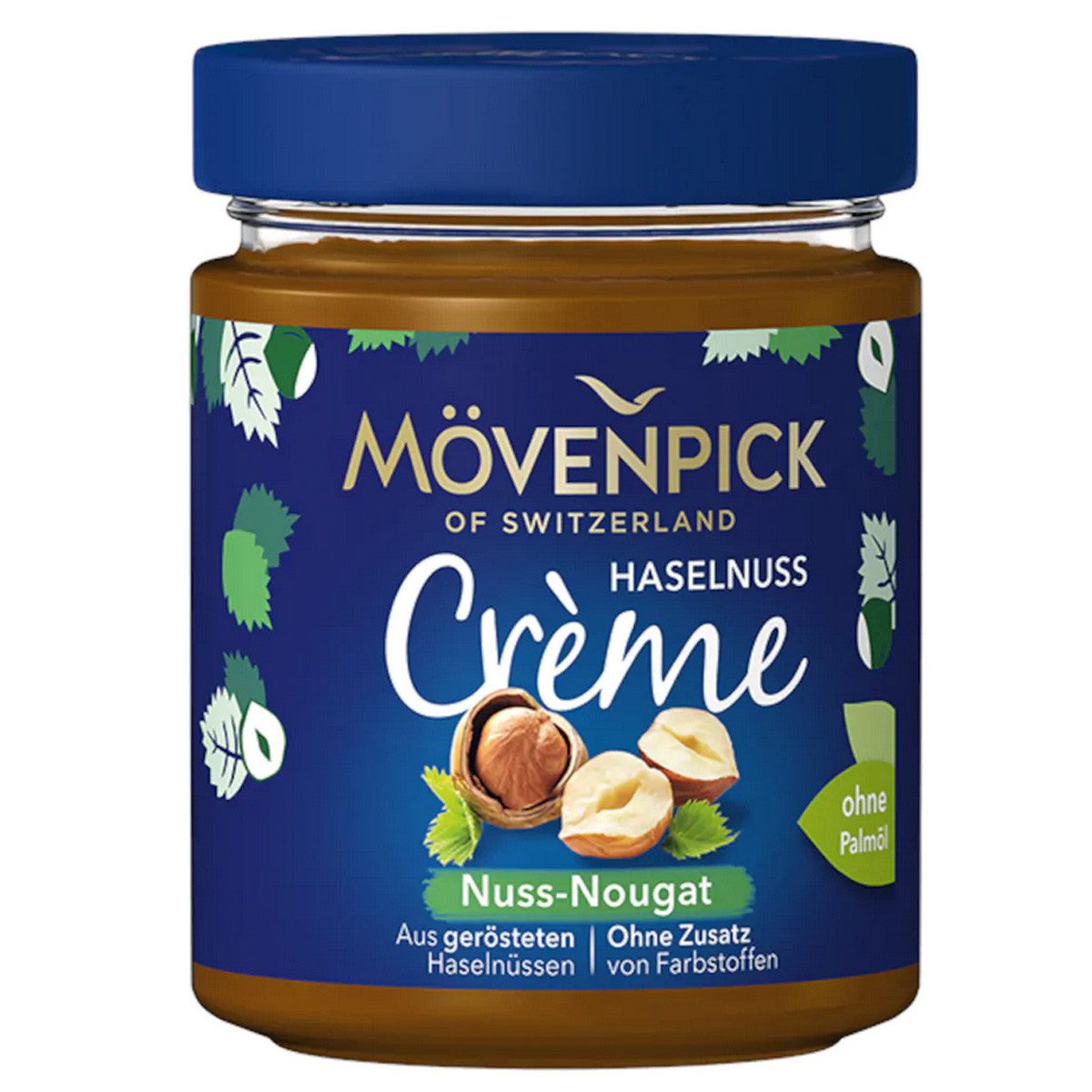 Mövenpick Fruchtaufstrich, Mövenpick Nuss und Nougat Haselnuss Creme Brotaufstrich 300g
