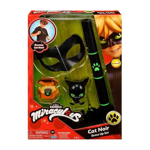 Playmates Toys Verkleidungsmaske 50603, Miraculous Cat Noir Verkleidungsset