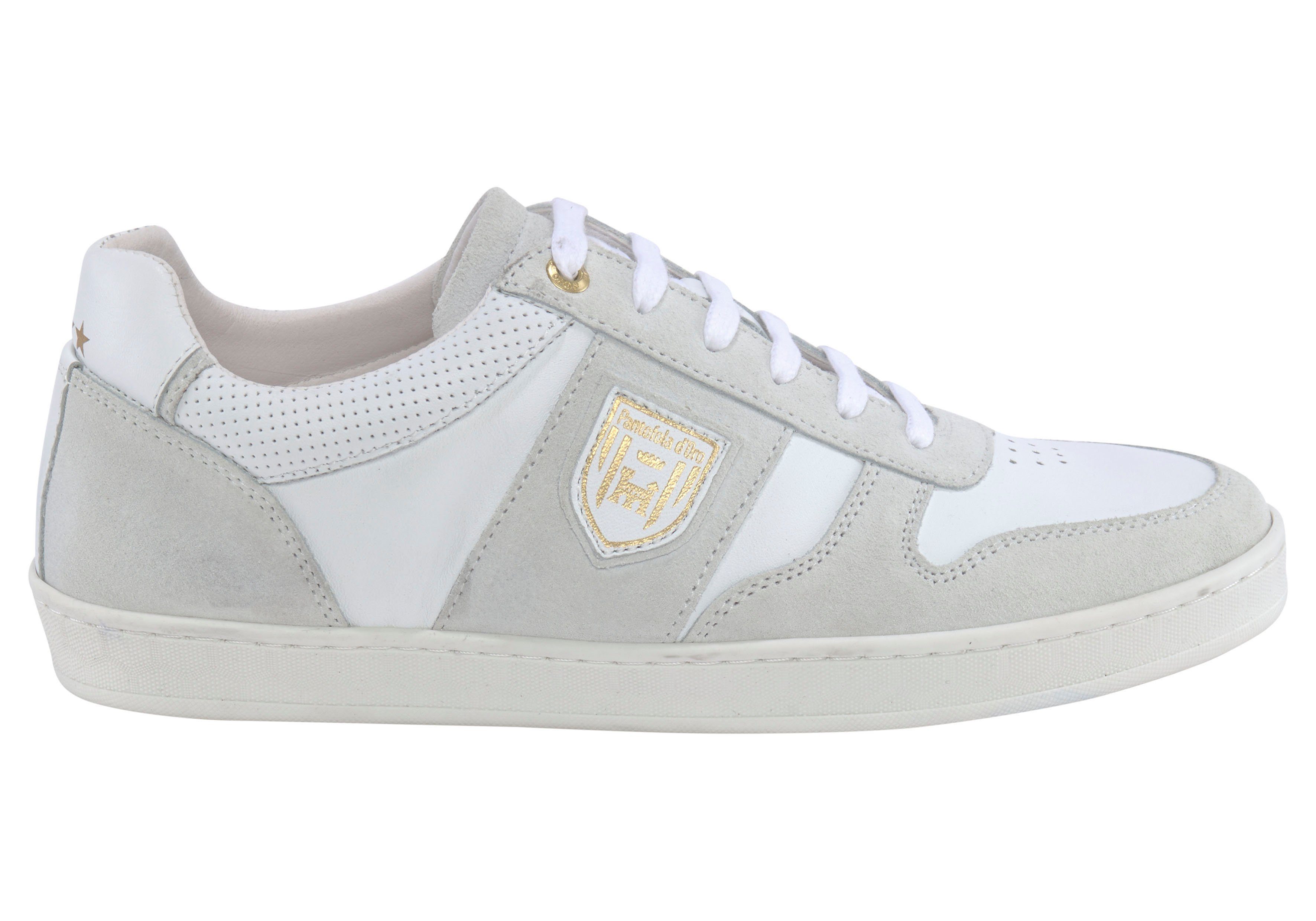 Pantofola d´Oro weiß Business Look PALERMO Casual LOW im Sneaker UOMO