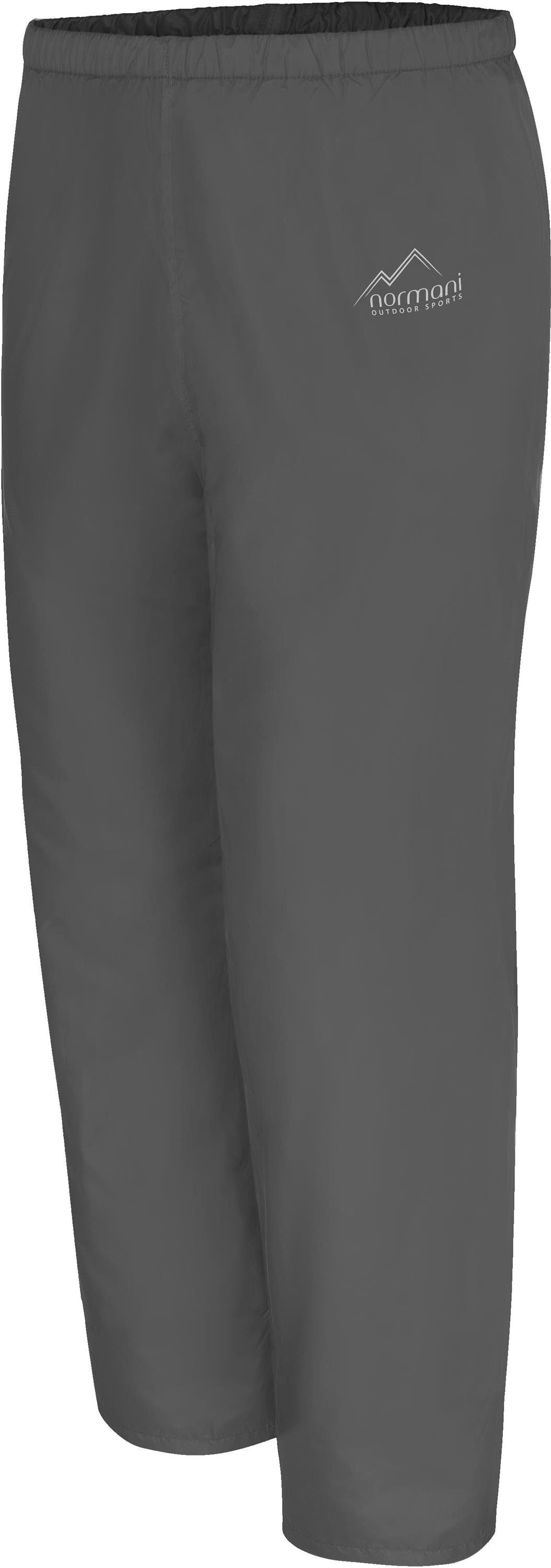 Matschhose Regenhose mit und Fleecefutter Regenhose normani Wasserdichte für Kinderhose Mädchen Junge Kinder Grau Übergangshose