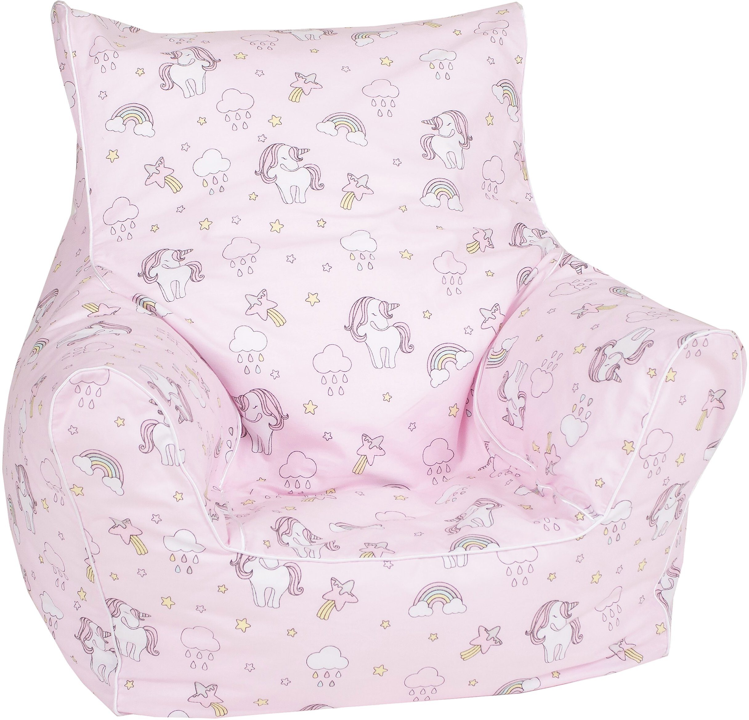 Knorrtoys® Sitzsack Rainbow Unicorn, für Kinder, günstig online kaufen