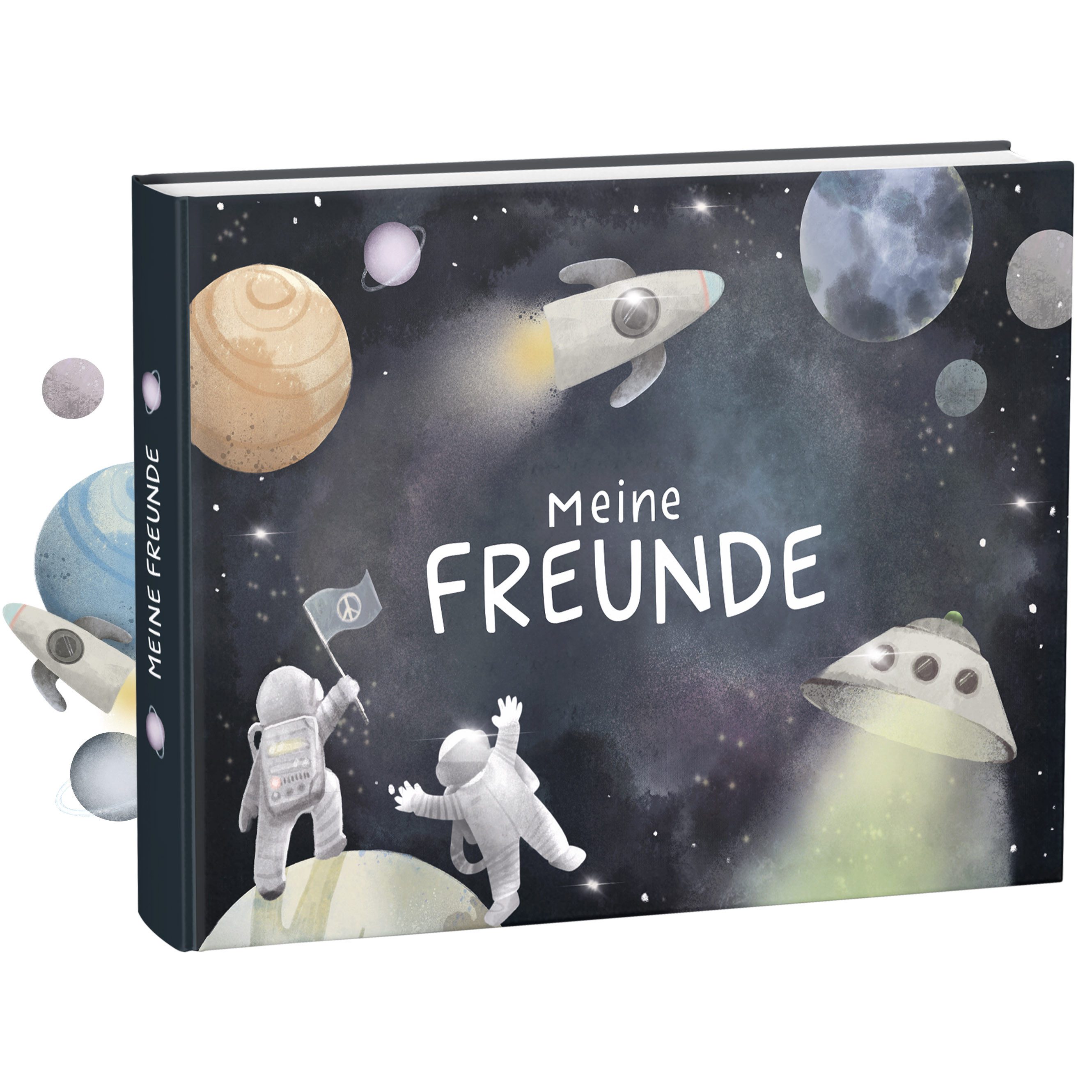 mintkind Freundebuch Freundebuch Grundschule - Erinnerungsbuch für Jungen 80 Seiten