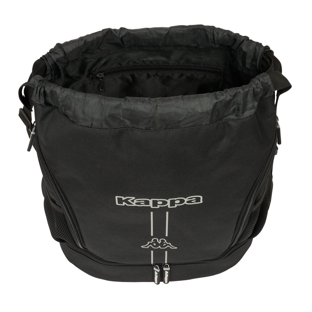 Kappa Rucksack Rucksack Sportbeutel Turnbeutel Spaghettiträgerrucksack Kappa Dark Sch