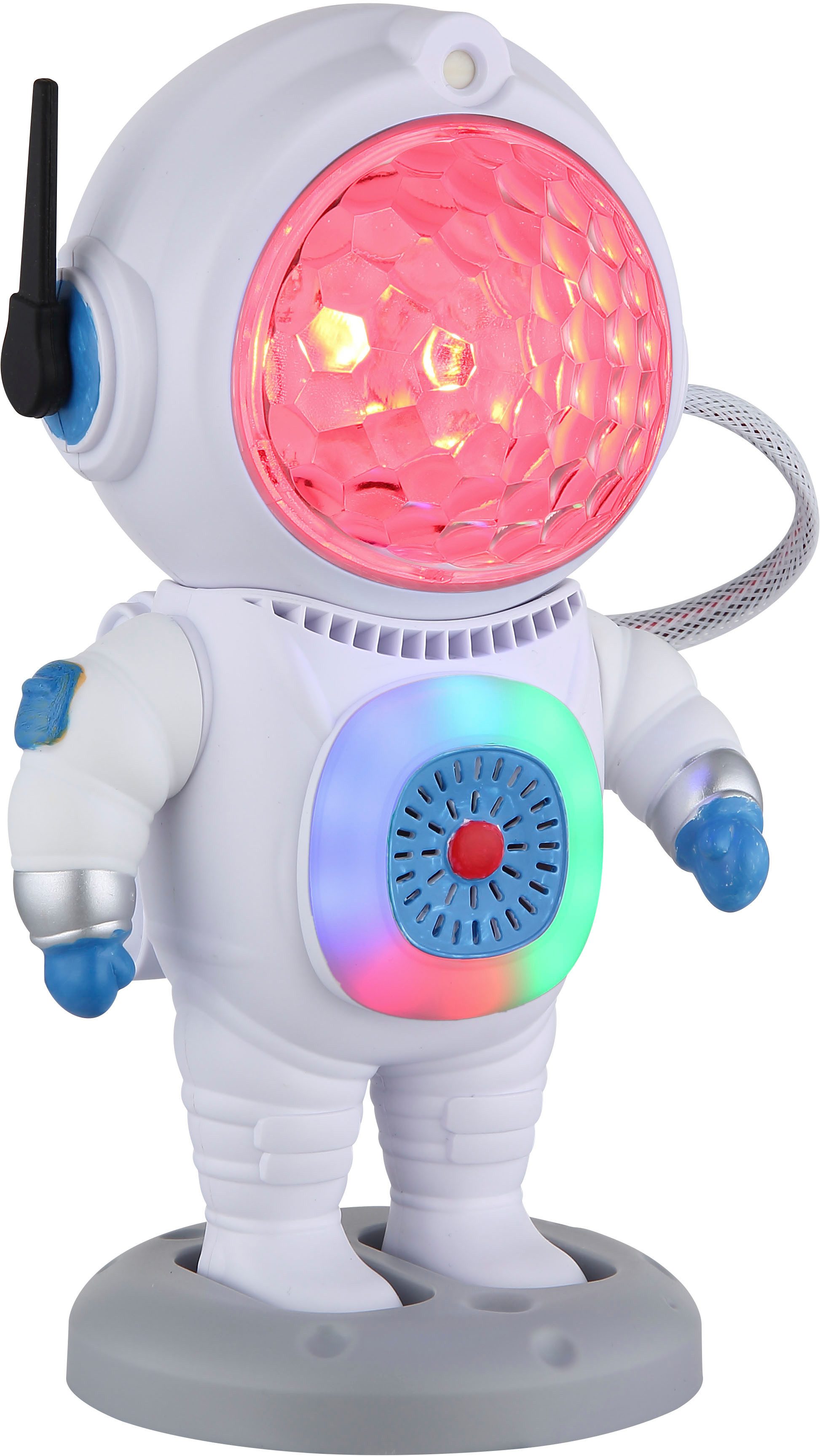 GLOBO LIGHTING Tischleuchte COSMO, RGB, LED fest integriert, Tischlampe Nachttischlampe Deko-Tischleuchte Schlafzimmer