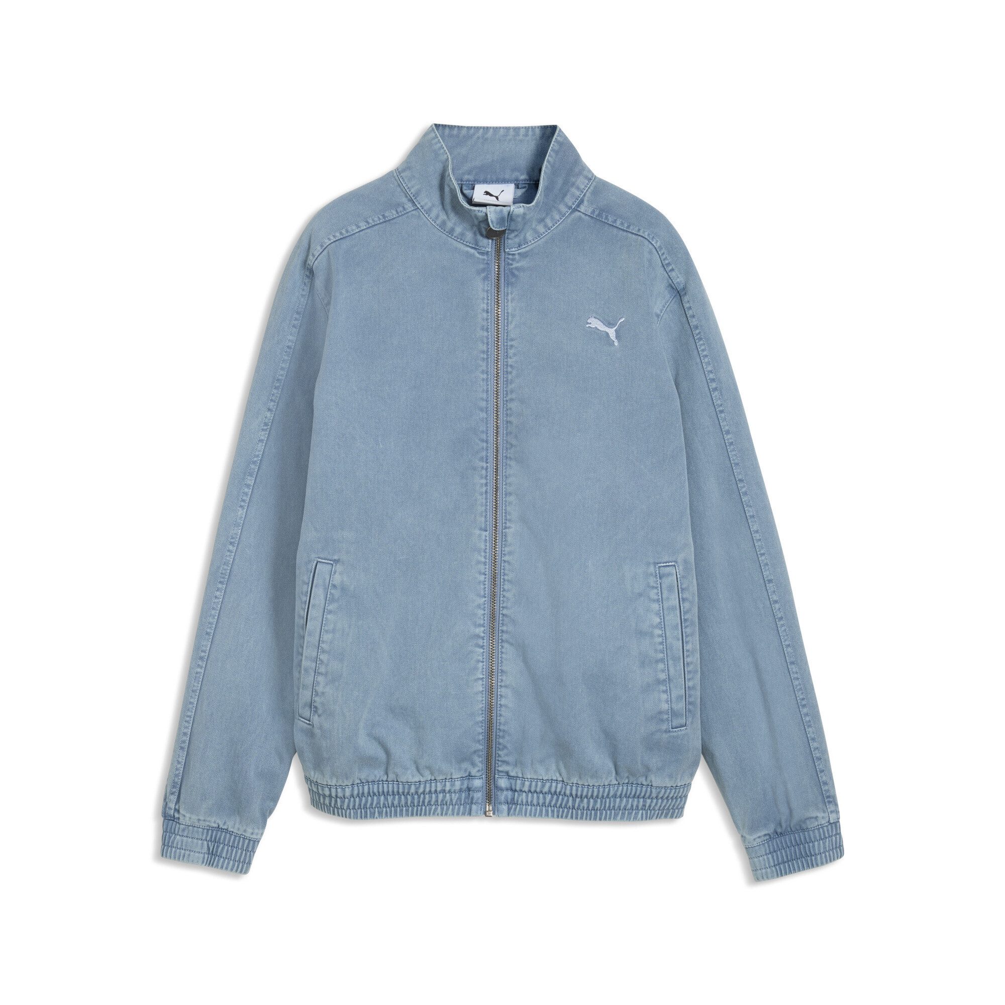 PUMA Trainingsjacke T7 Relaxed Washed Twill Full-Zip Jacke Jugendliche