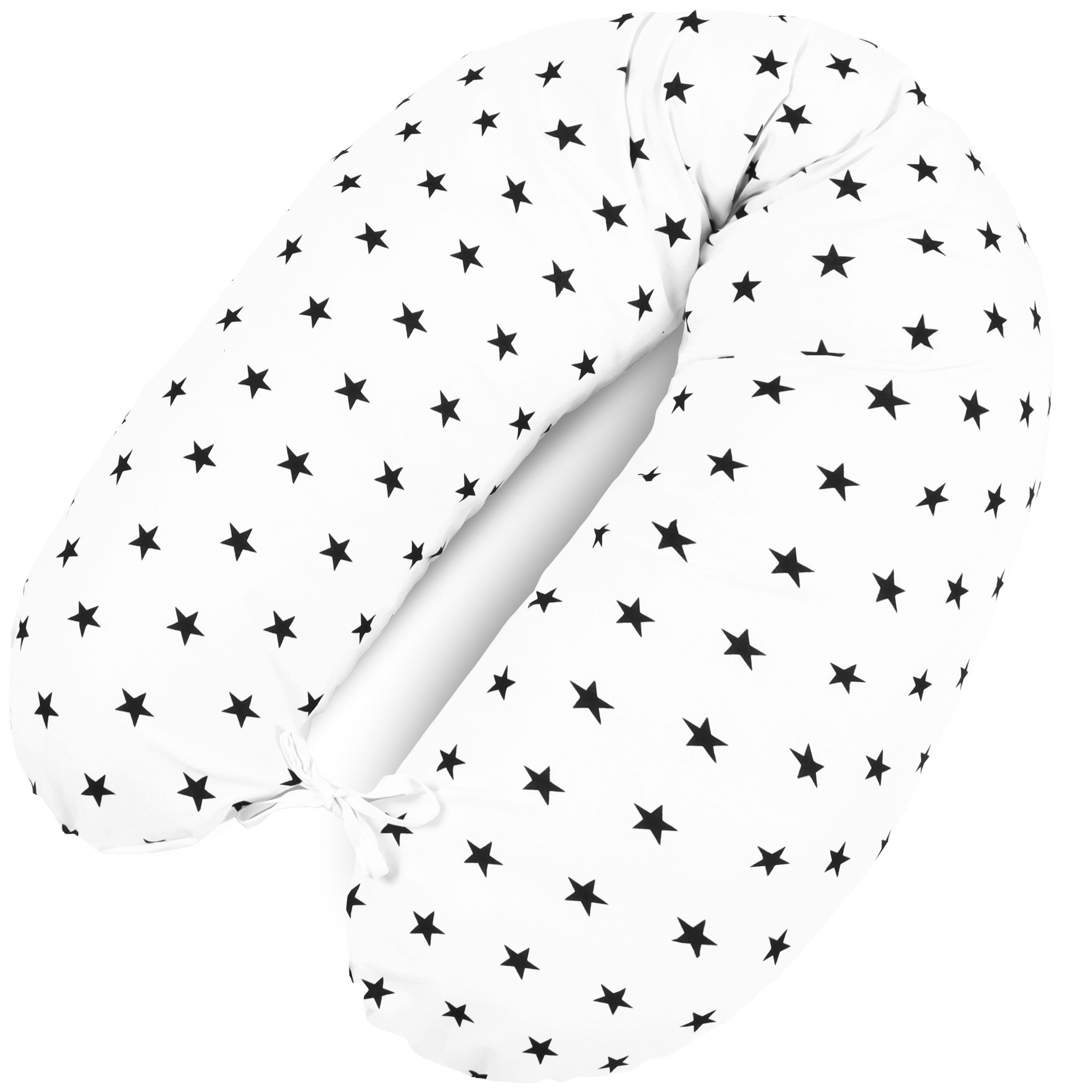 Amilian Stillkissen XXL 170 cm - Schwangerschaftskissen & Seitenschläferkissen mit Bezug, - Lagerungskissen - Nursing Pillow - Pregnancy Pillow, mit Füllung, Schlafkissen für Seitenlage - Körperkissen