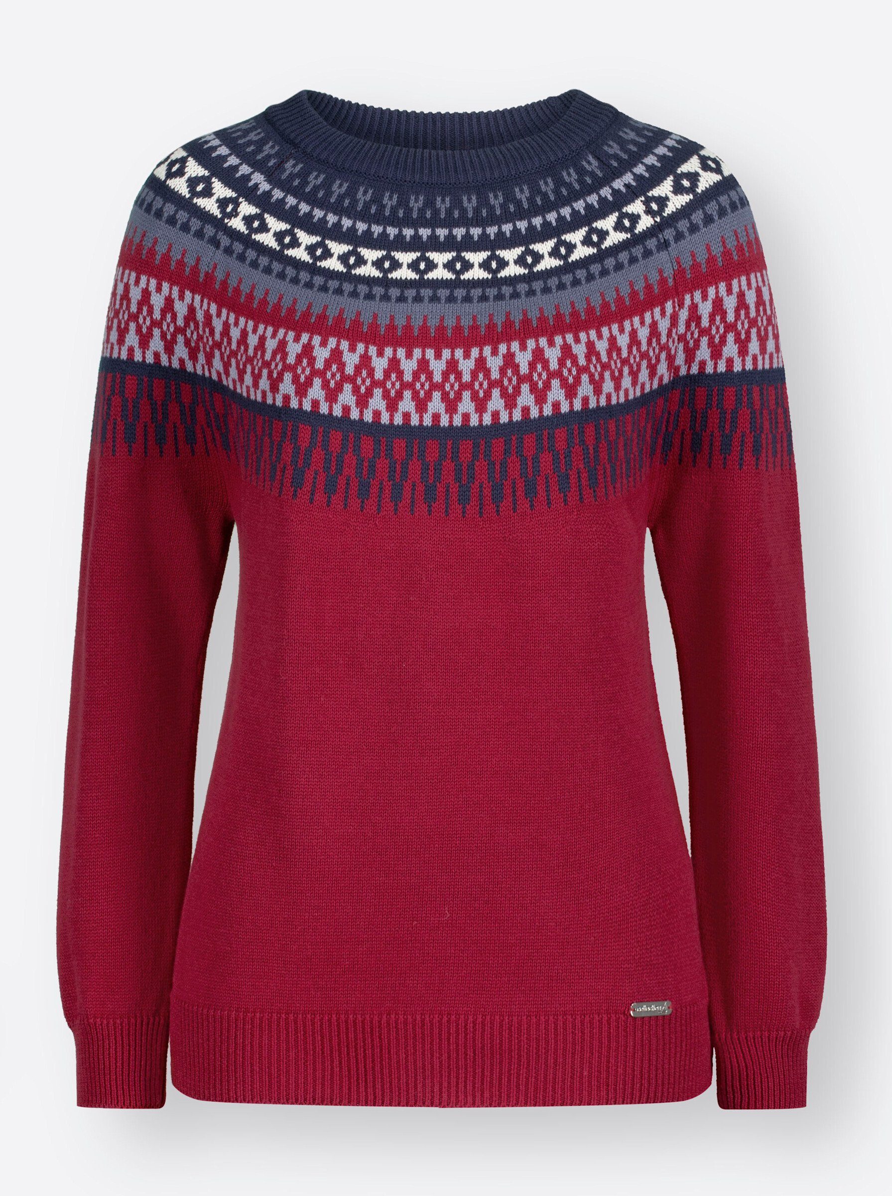 Witt Strickpullover Norwegerpullover günstig online kaufen