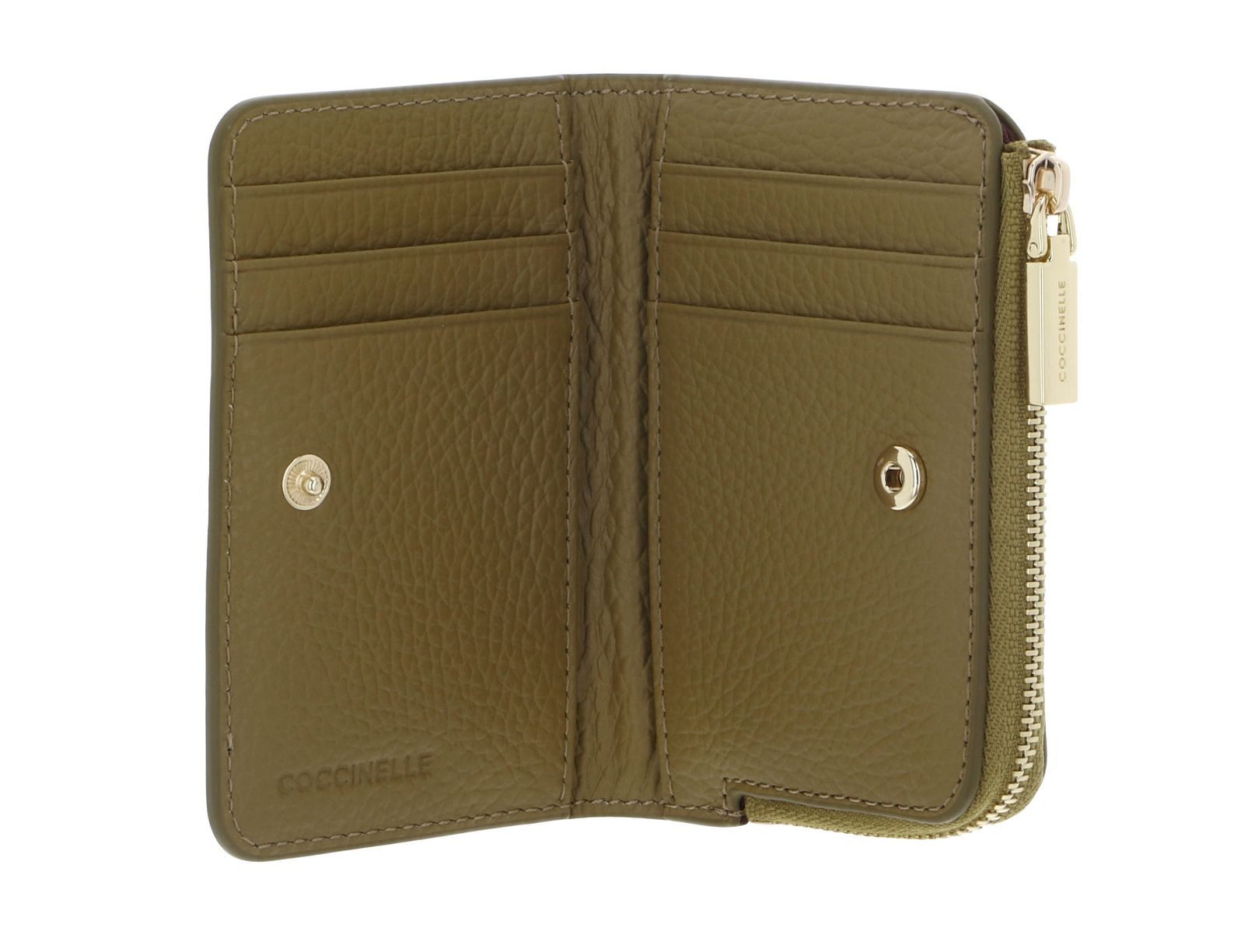 COCCINELLE Kartenetui Leather Card Holder, aus echtem Rindsleder