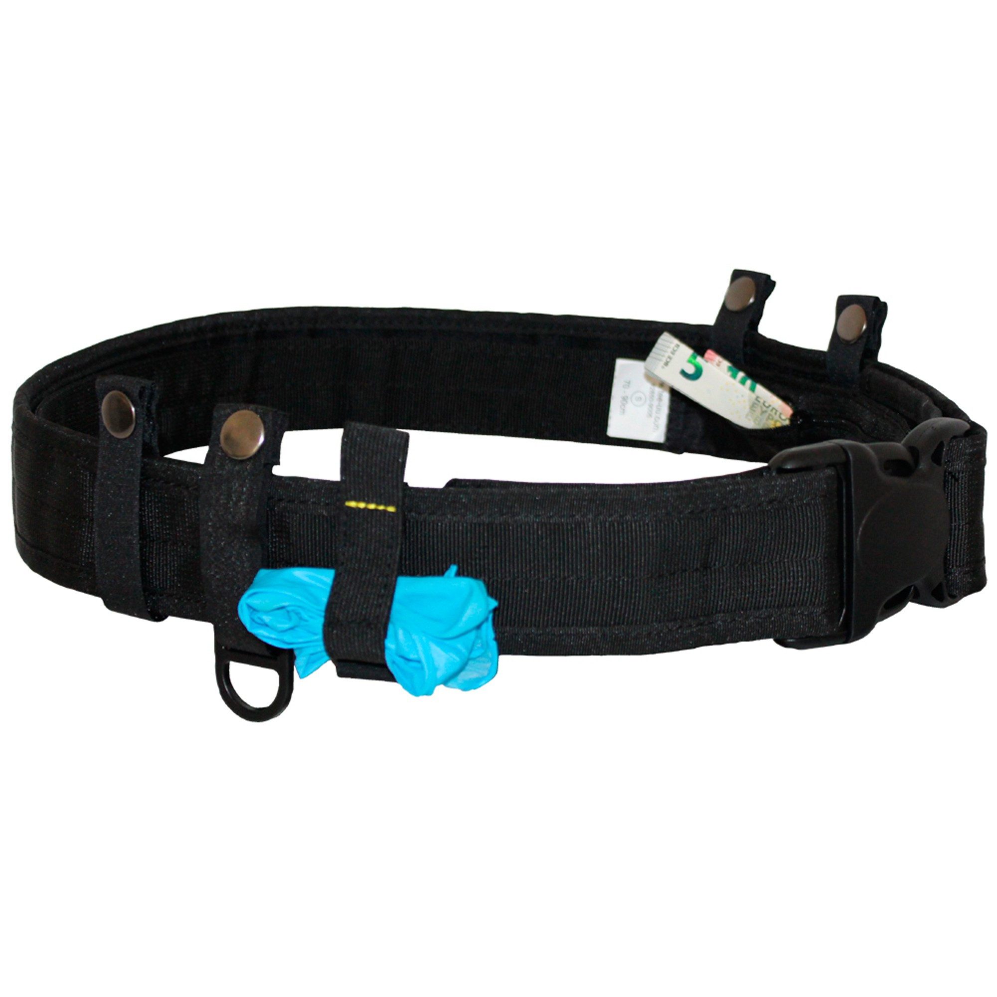 tee-uu Arzttasche tee-uu BLACK Koppel Schwarz mit 4 Klettschlaufen günstig online kaufen